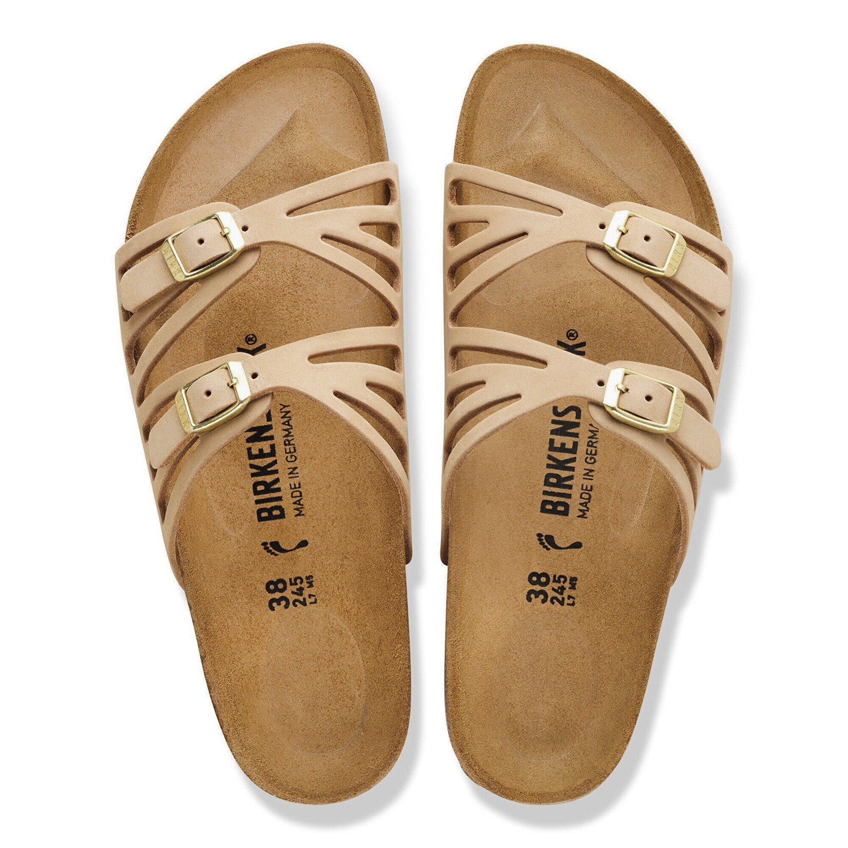Birkenstock 1031799 - Granada Nubuck Leather Sandle