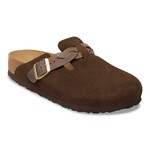 Birkenstock Boston Braided Suede Leather Clog