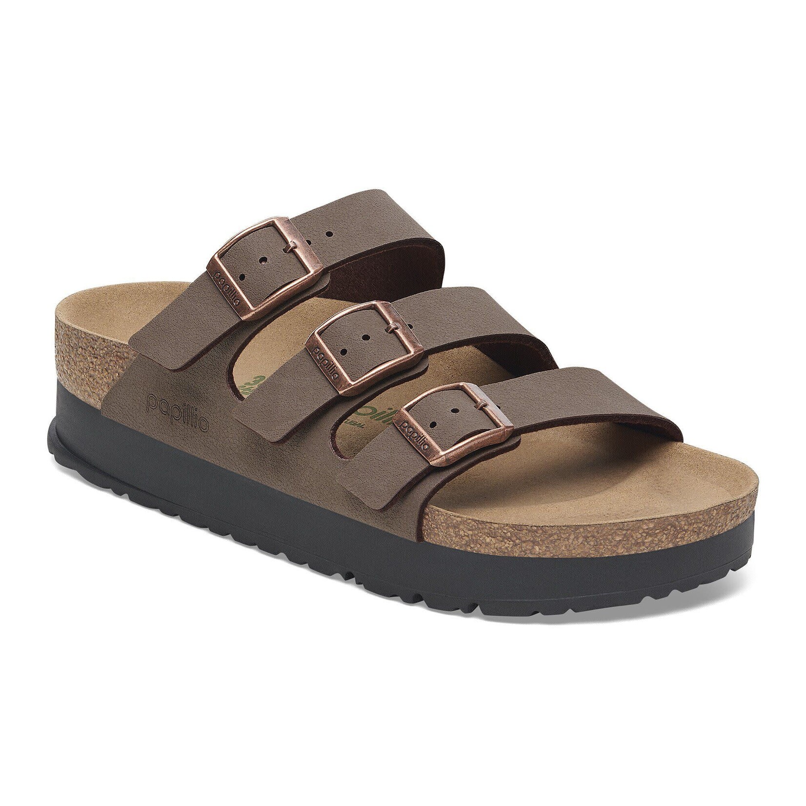 Birkenstock 1029741 - Florida Flex Vegan Nubuck Platform Sandal
