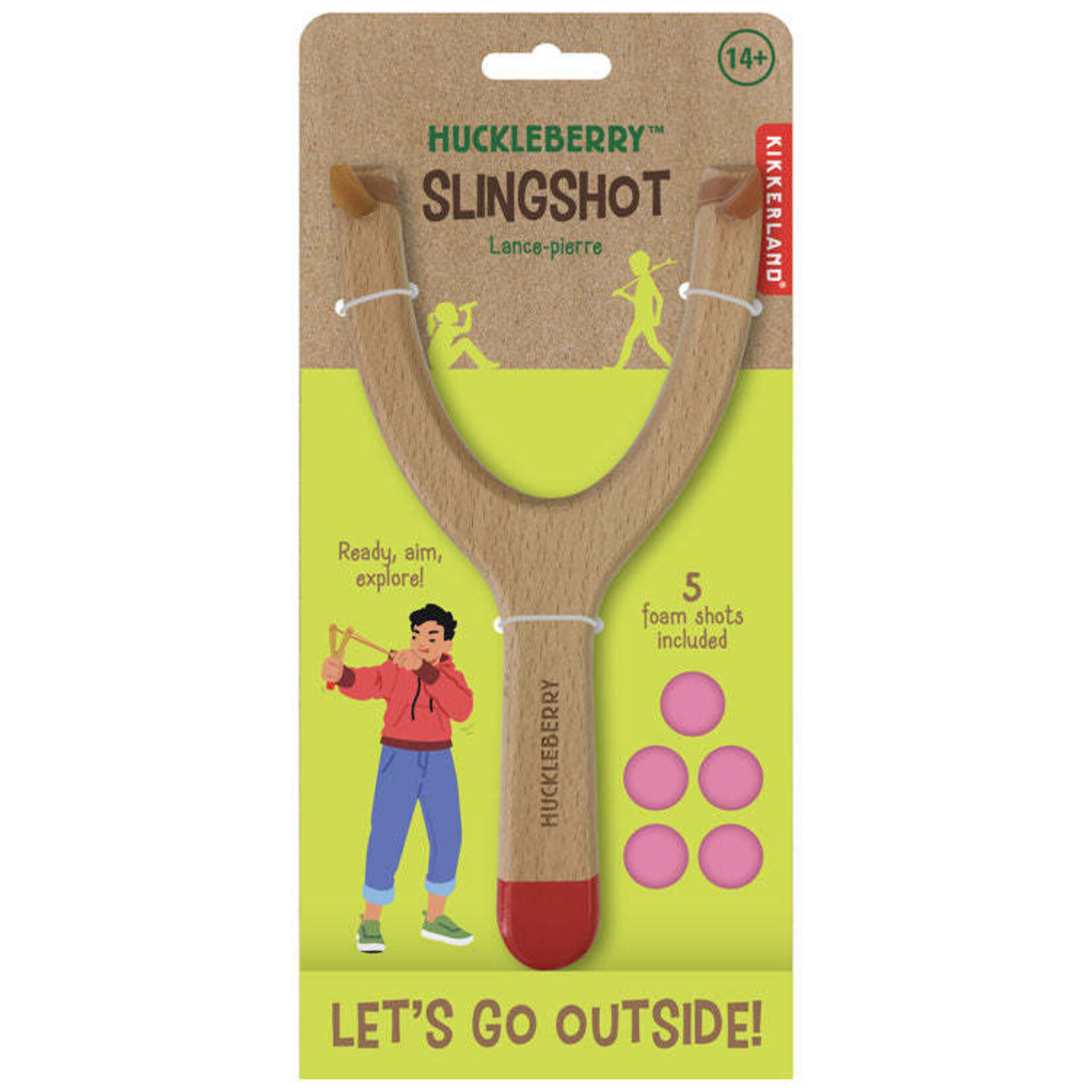 Kikkerland Huckleberry Slingshot