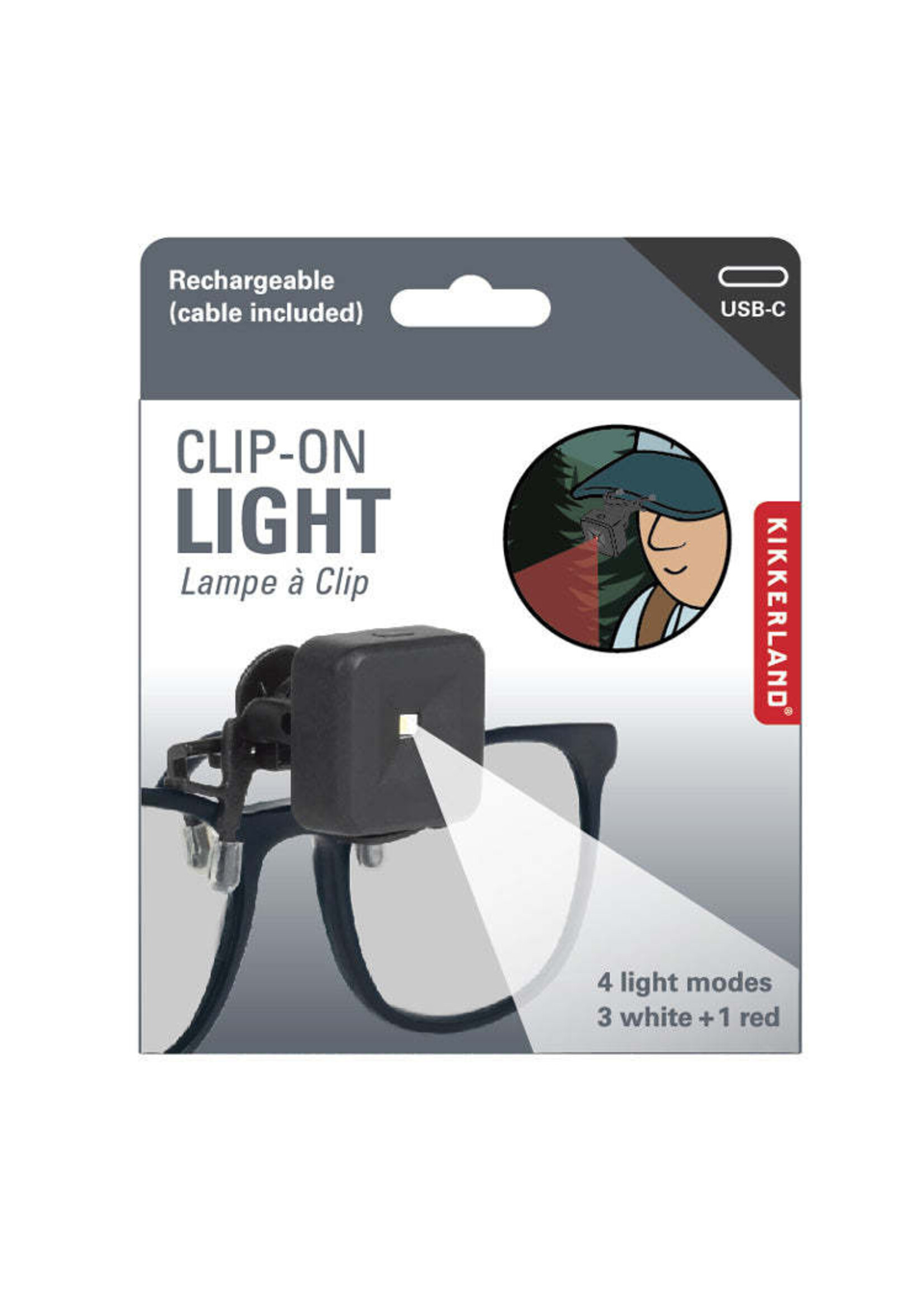 Kikkerland Clip-On Light
