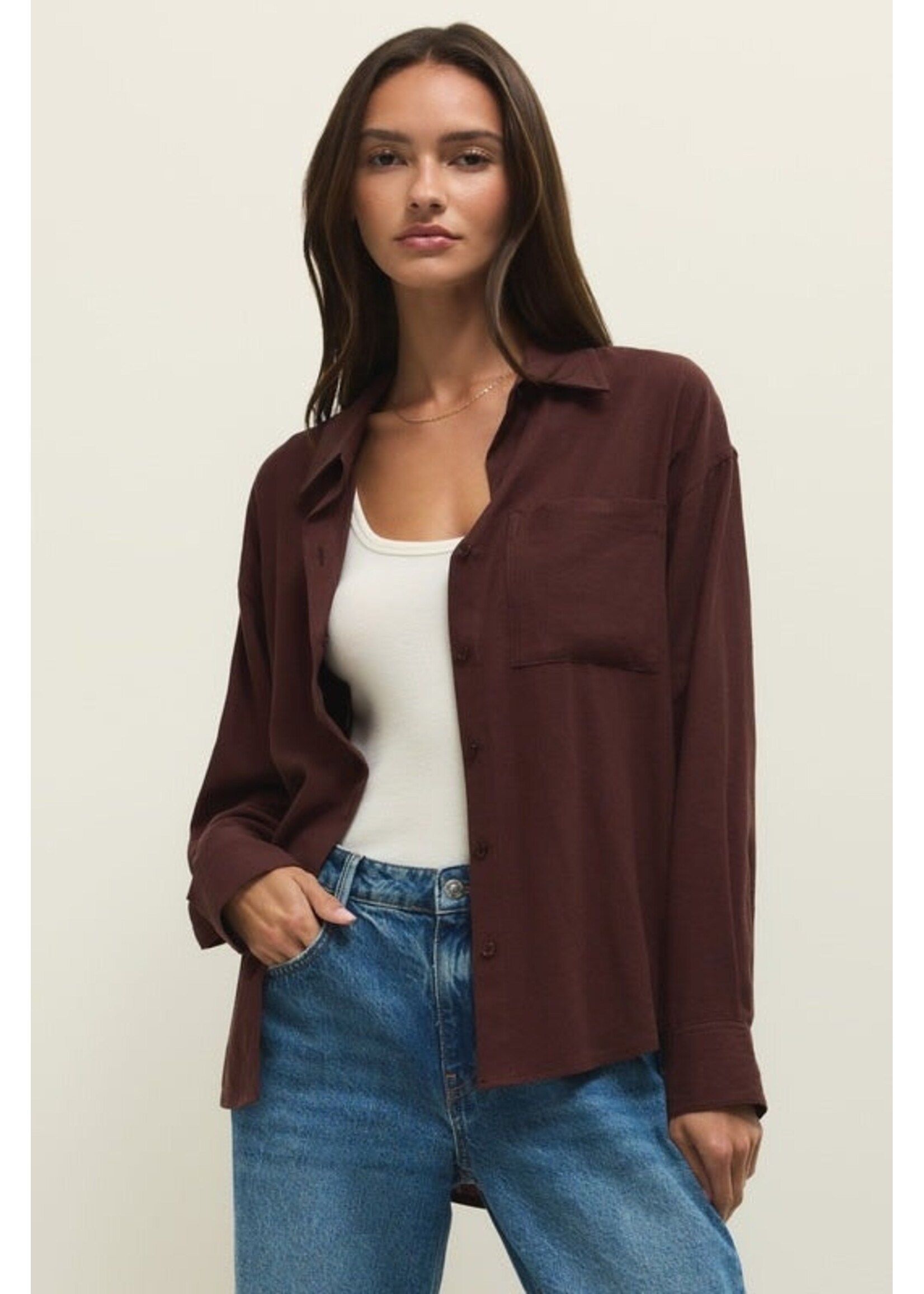 Z Supply ZT253185 - Alfie Button-Up Shirt