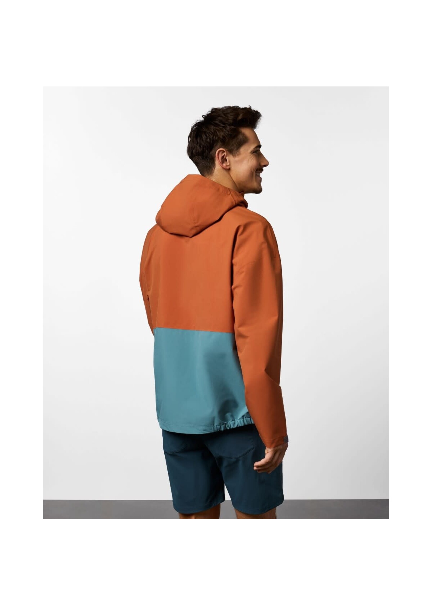 Cotopaxi Men's Cielo Rain Jacket - Whiskey/Tidepool