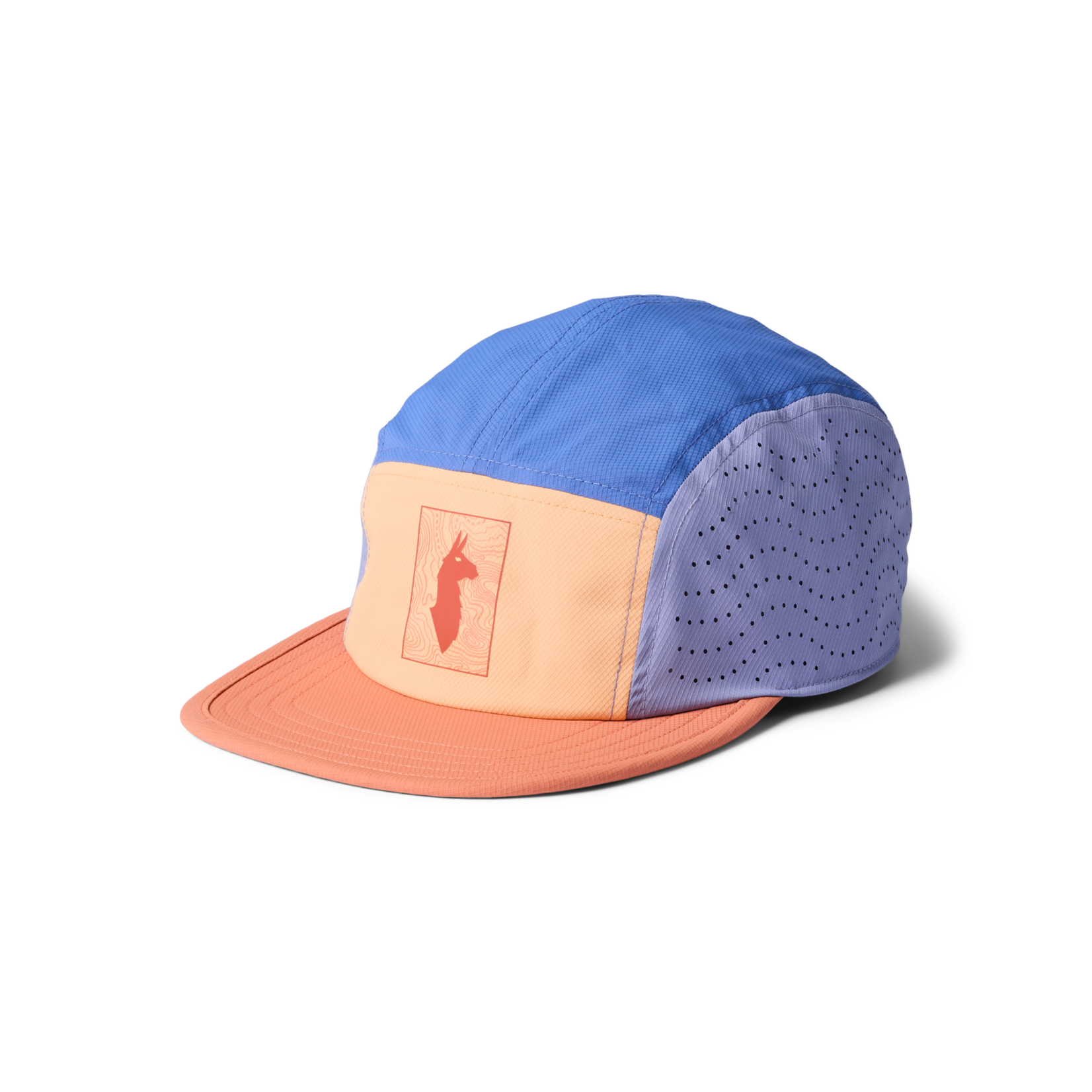 Cotopaxi Tech Plus 5-Panel Hat - Canteloupe/Grapefruit