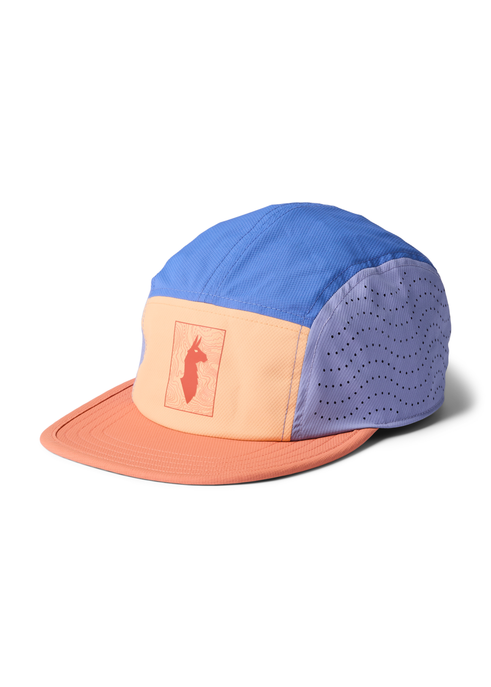 Cotopaxi Tech Plus 5-Panel Hat - Canteloupe/Grapefruit