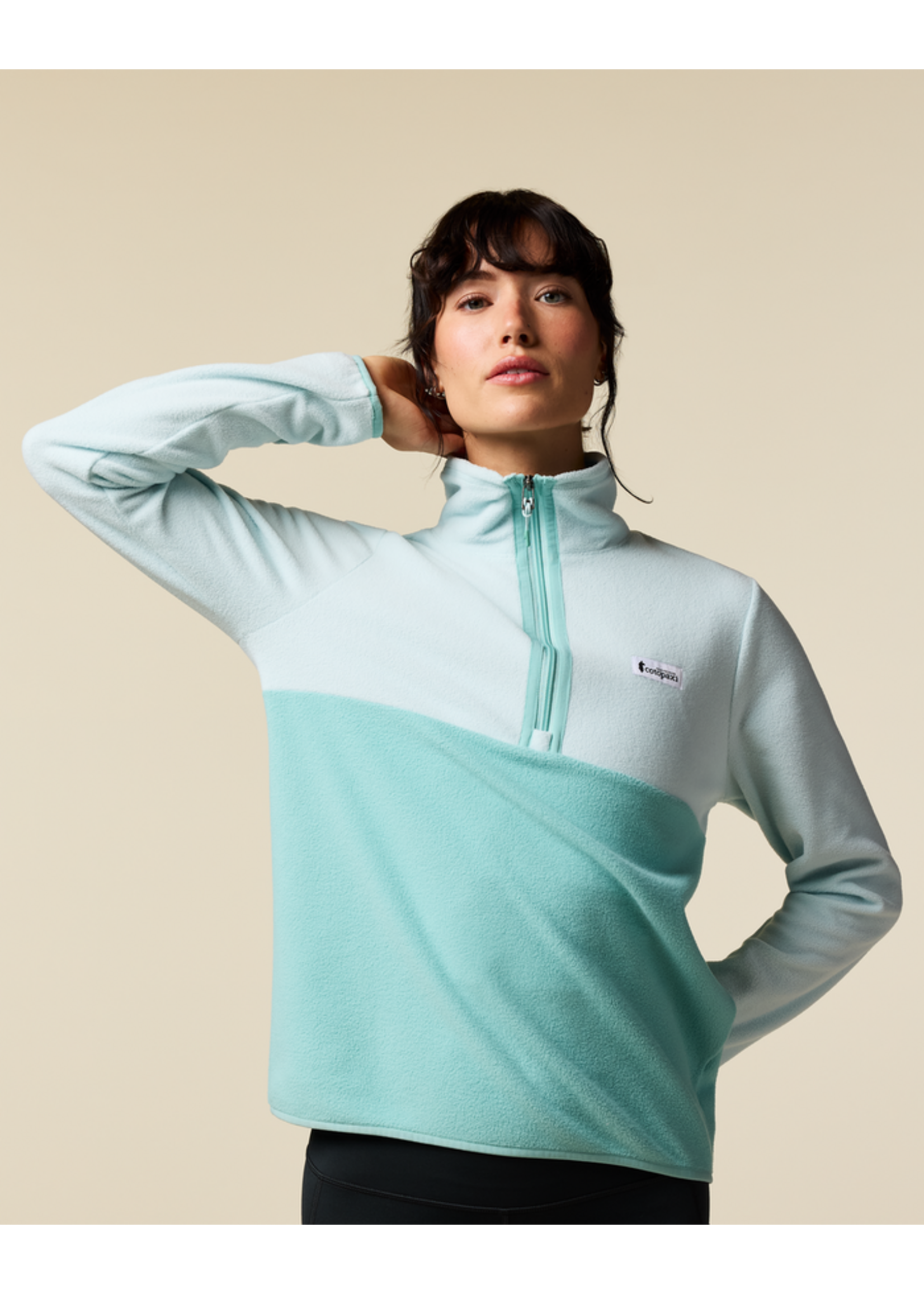 Cotopaxi Women's Amado Fleece Pullover - Surf/Tide Pool
