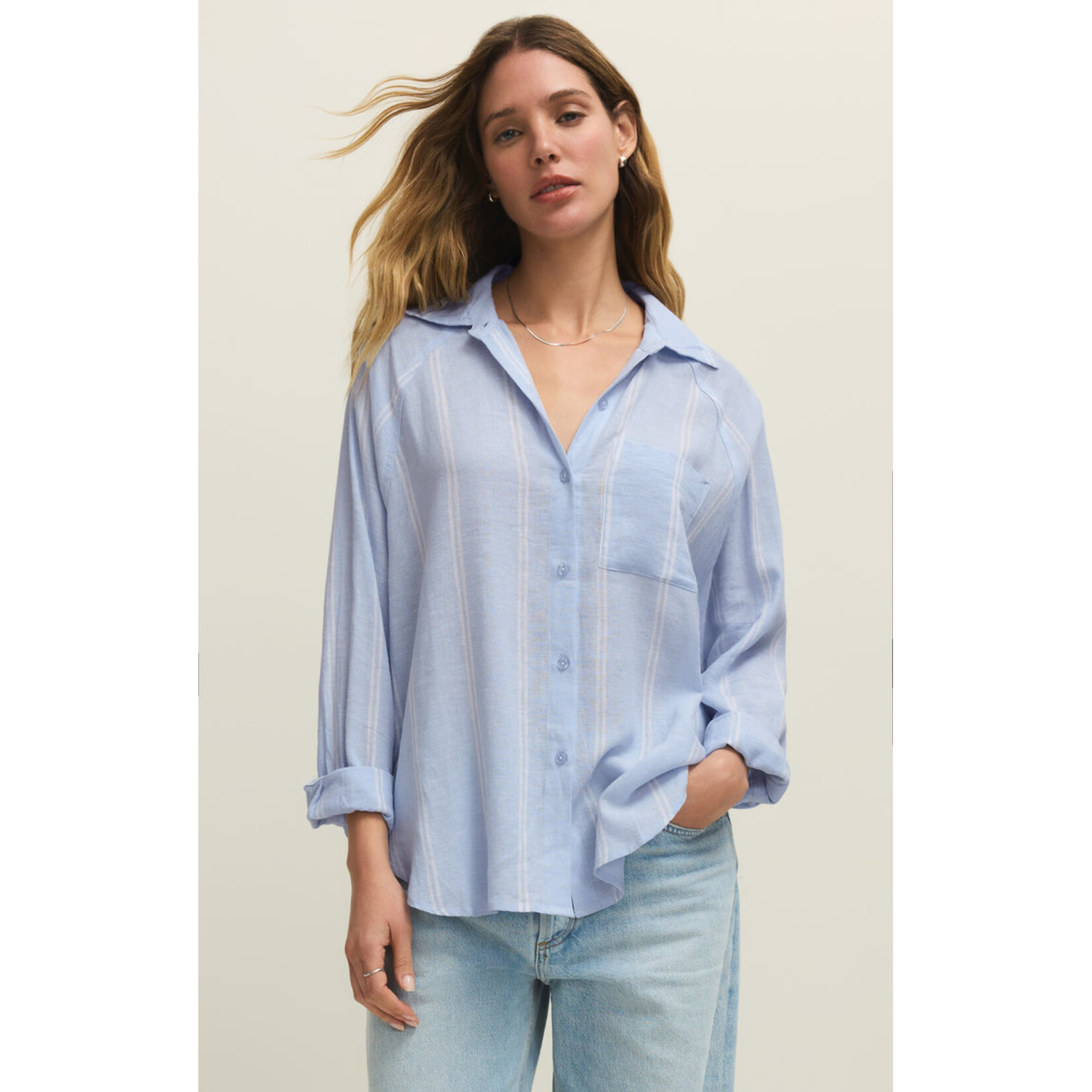 Z Supply The Perfect Linen Top