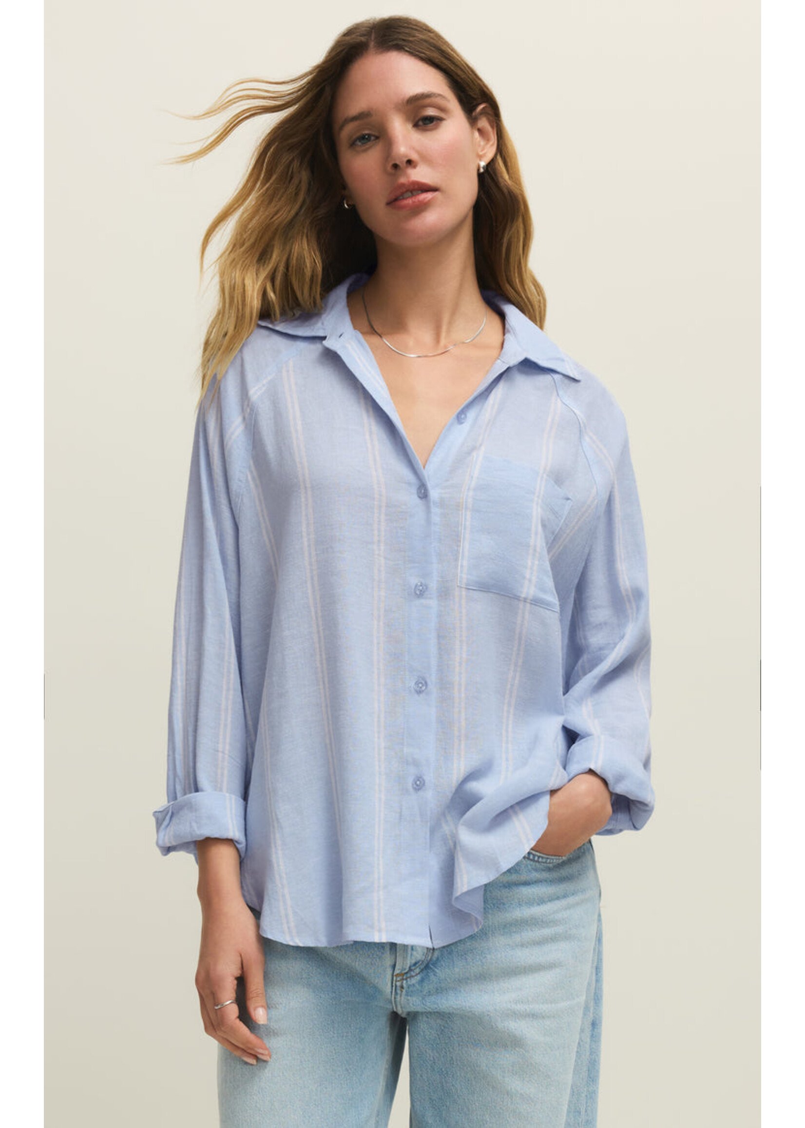 Z Supply The Perfect Linen Top