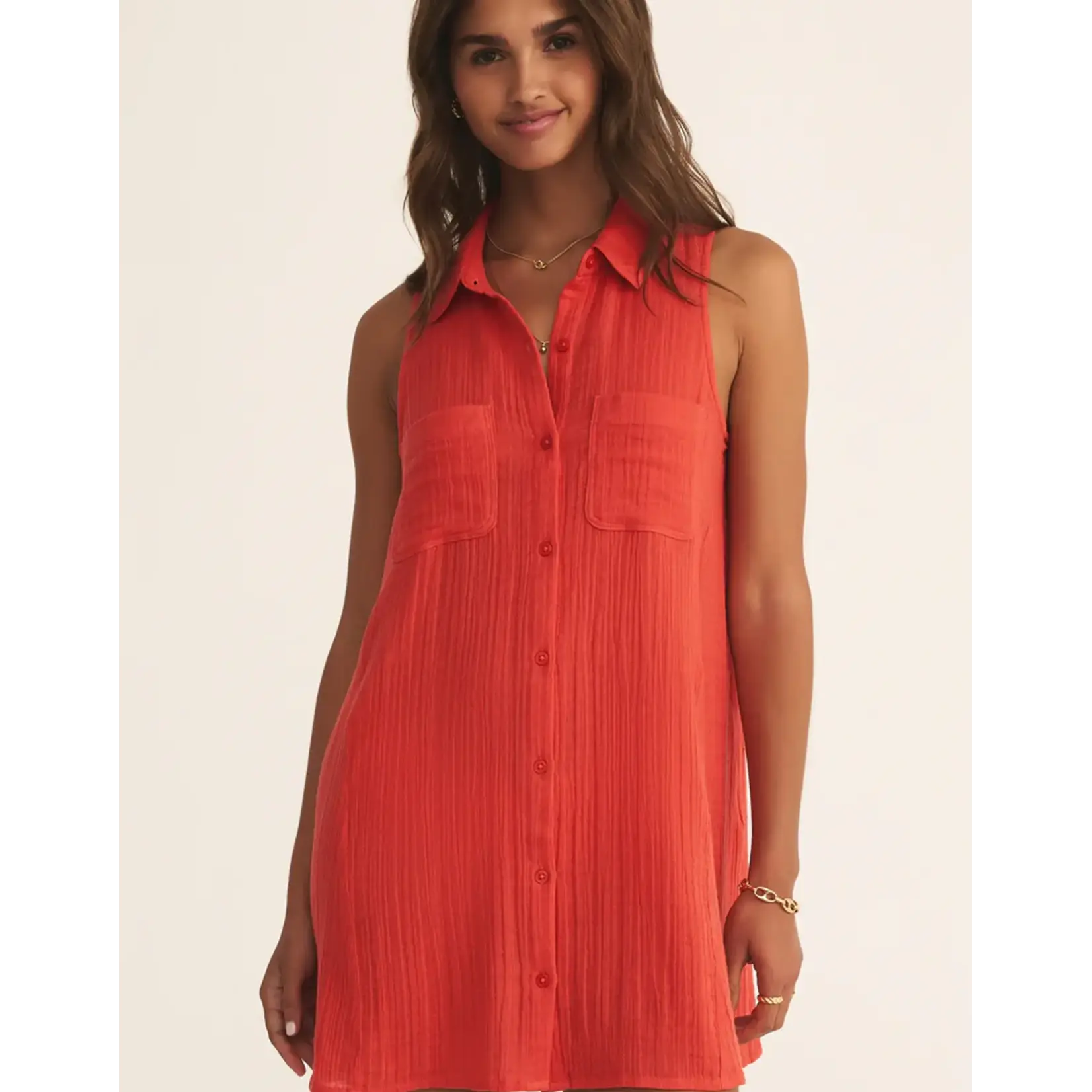 Z Supply ZD252775 - New Light Mini Dress