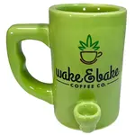 Wake & Bake Mug 8 oz (Green)