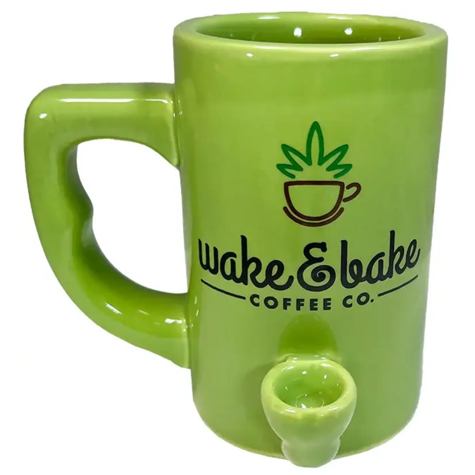 Wake & Bake Mug 8 oz (Green)