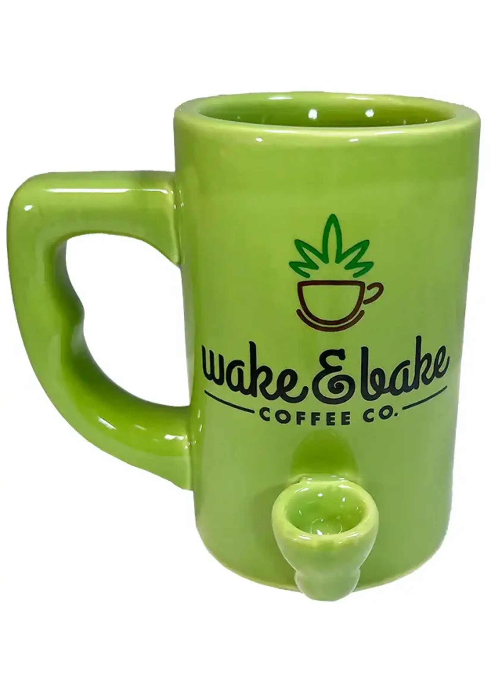 Wake & Bake Mug 8 oz (Green)