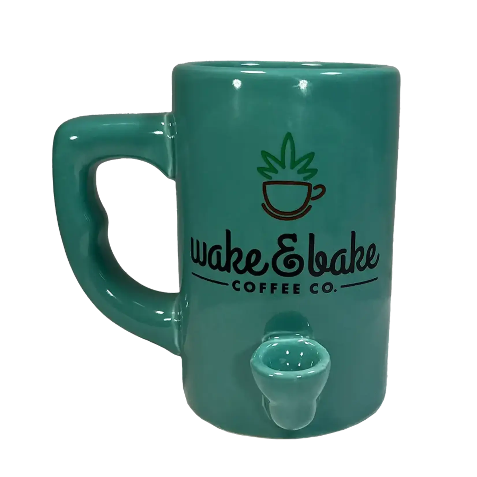 Wake & Bake Mug 8 oz (Blue)