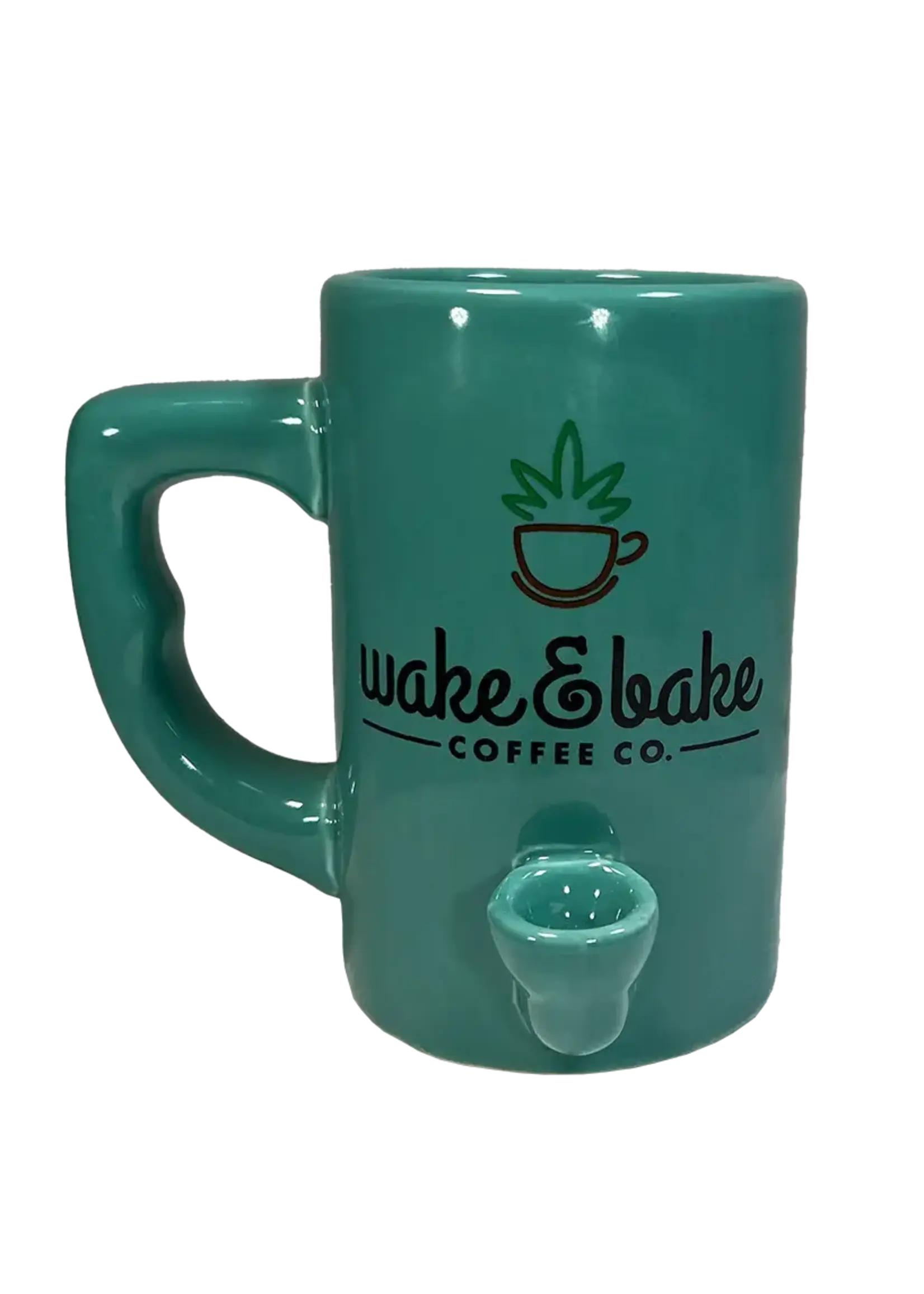 Wake & Bake Mug 8 oz (Blue)