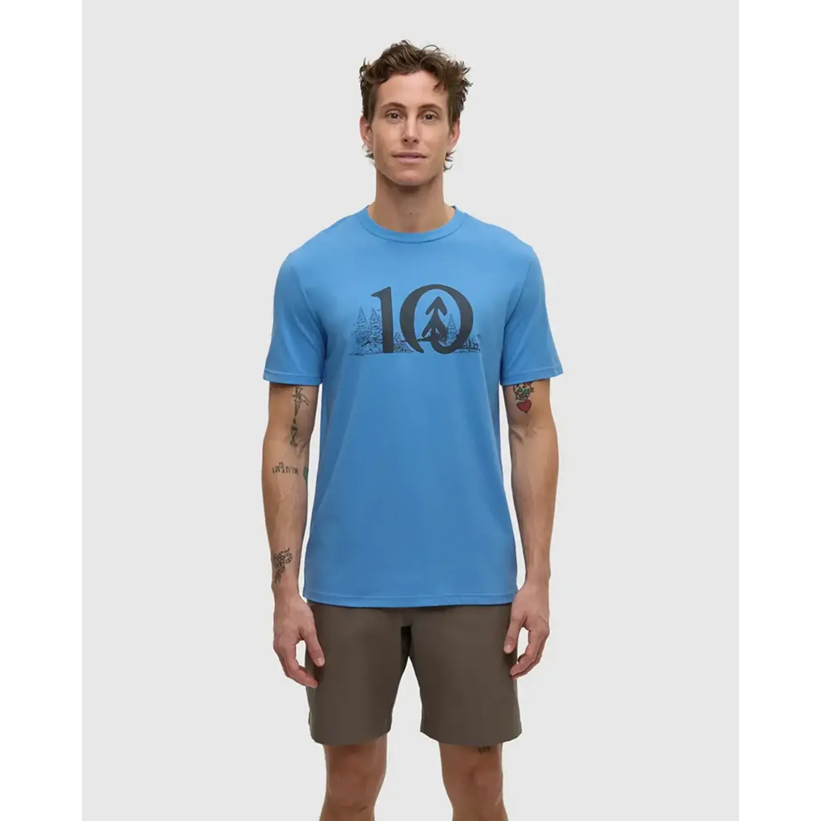 Tentree TCM6510 - Men's Lake Life Logo T-Shirt