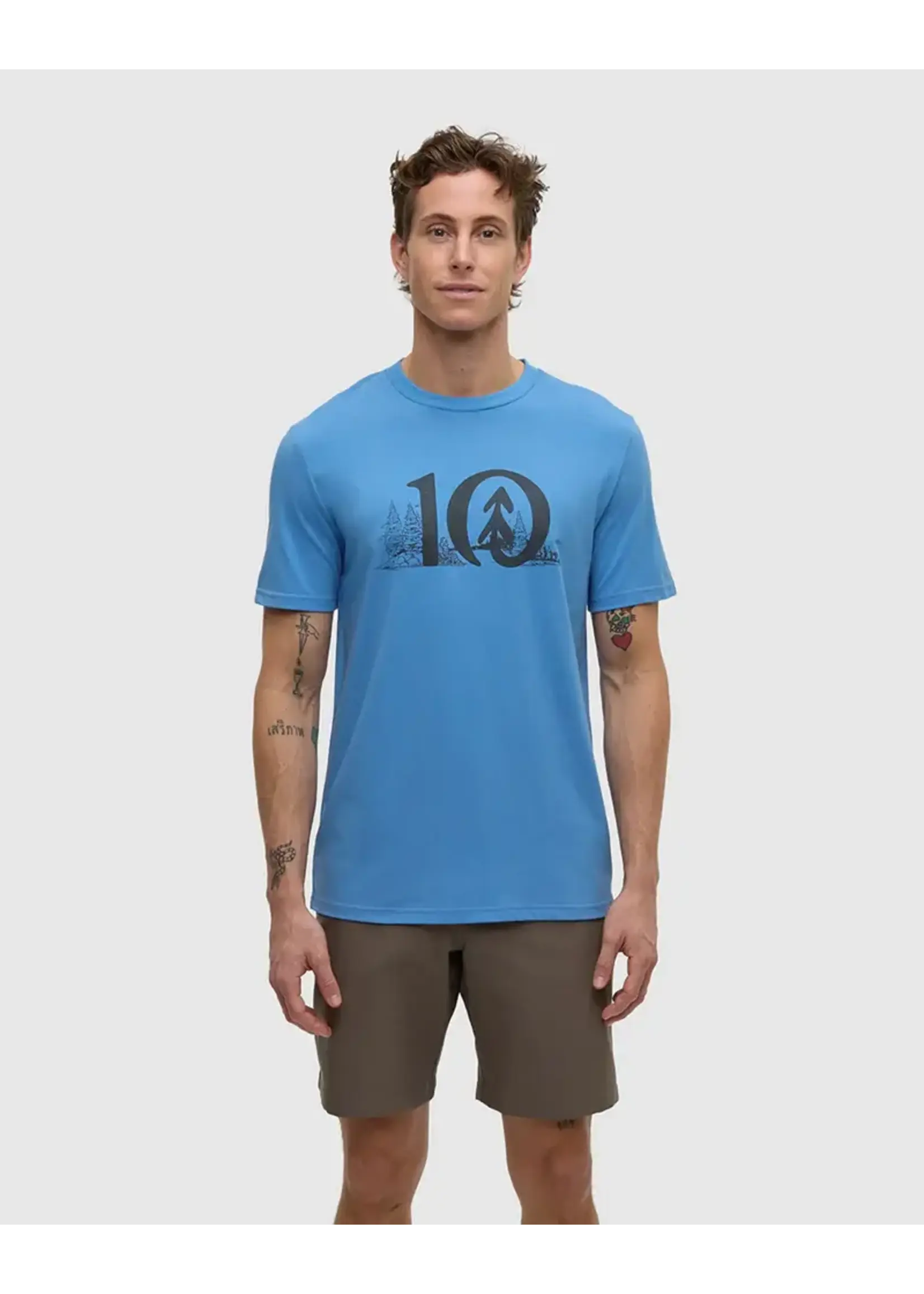 Tentree TCM6510 - Men's Lake Life Logo T-Shirt