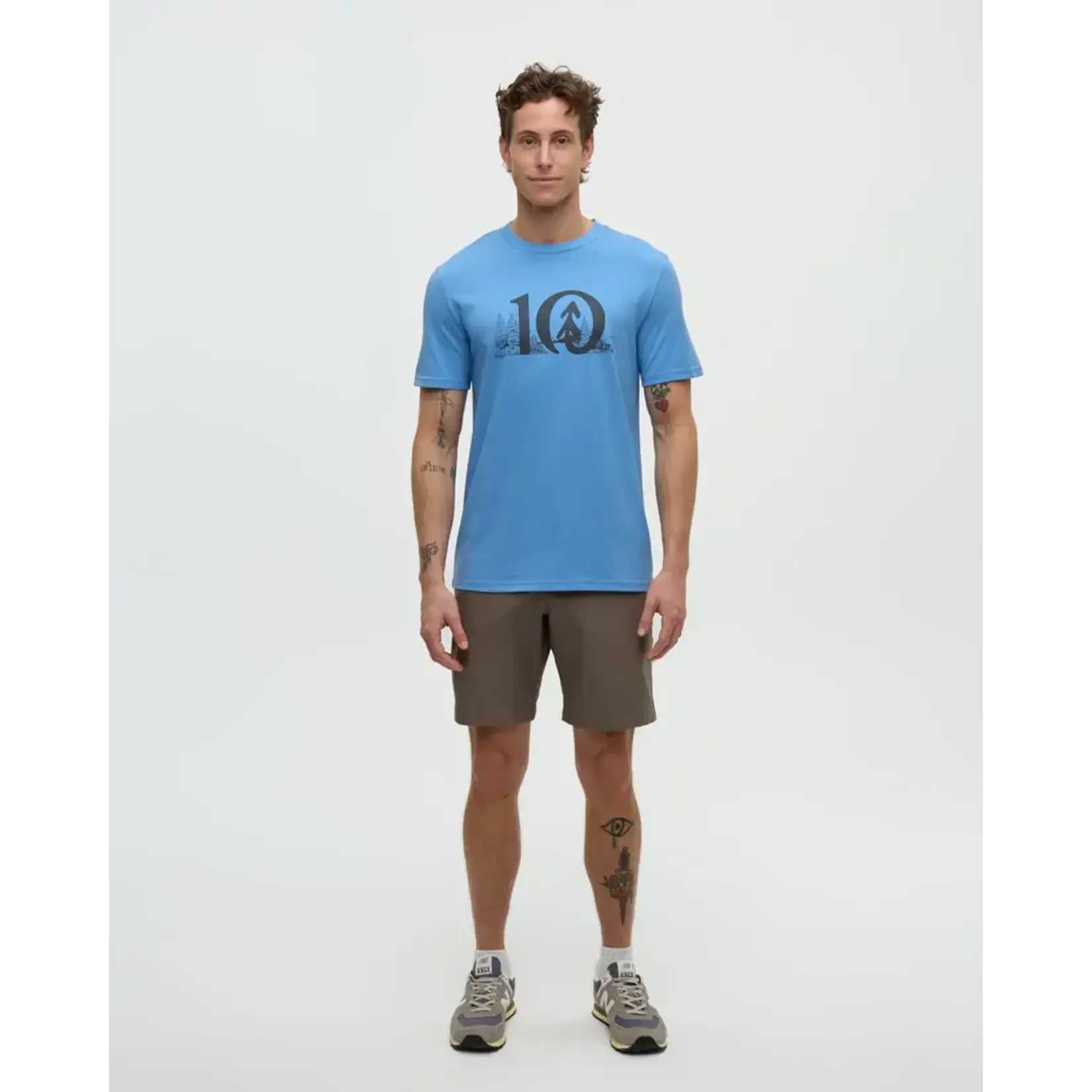 Tentree TCM6510 - Men's Lake Life Logo T-Shirt