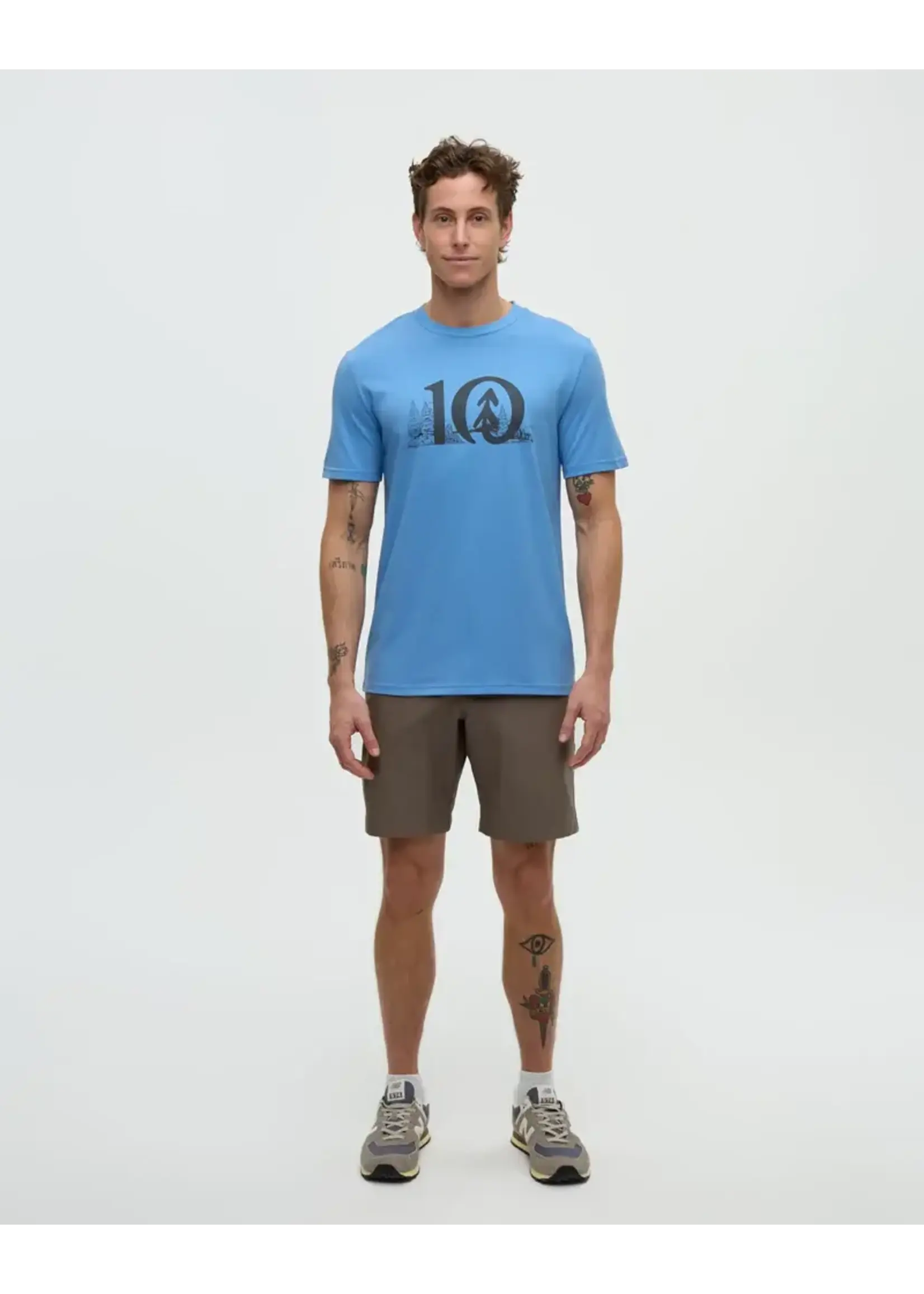 Tentree TCM6510 - Men's Lake Life Logo T-Shirt