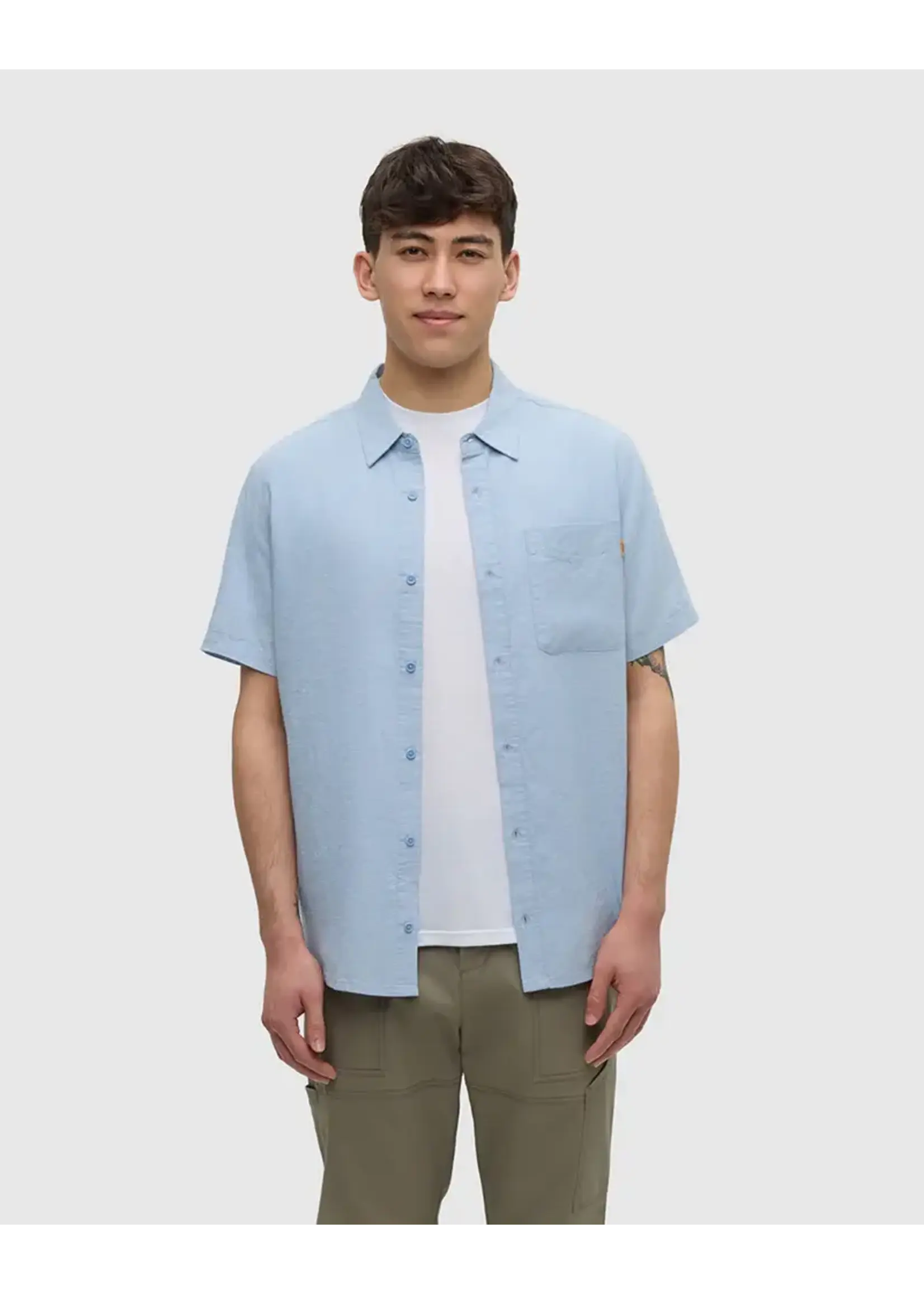 Tentree TCM4793 - Dundas Button Front Shortsleeve Shirt