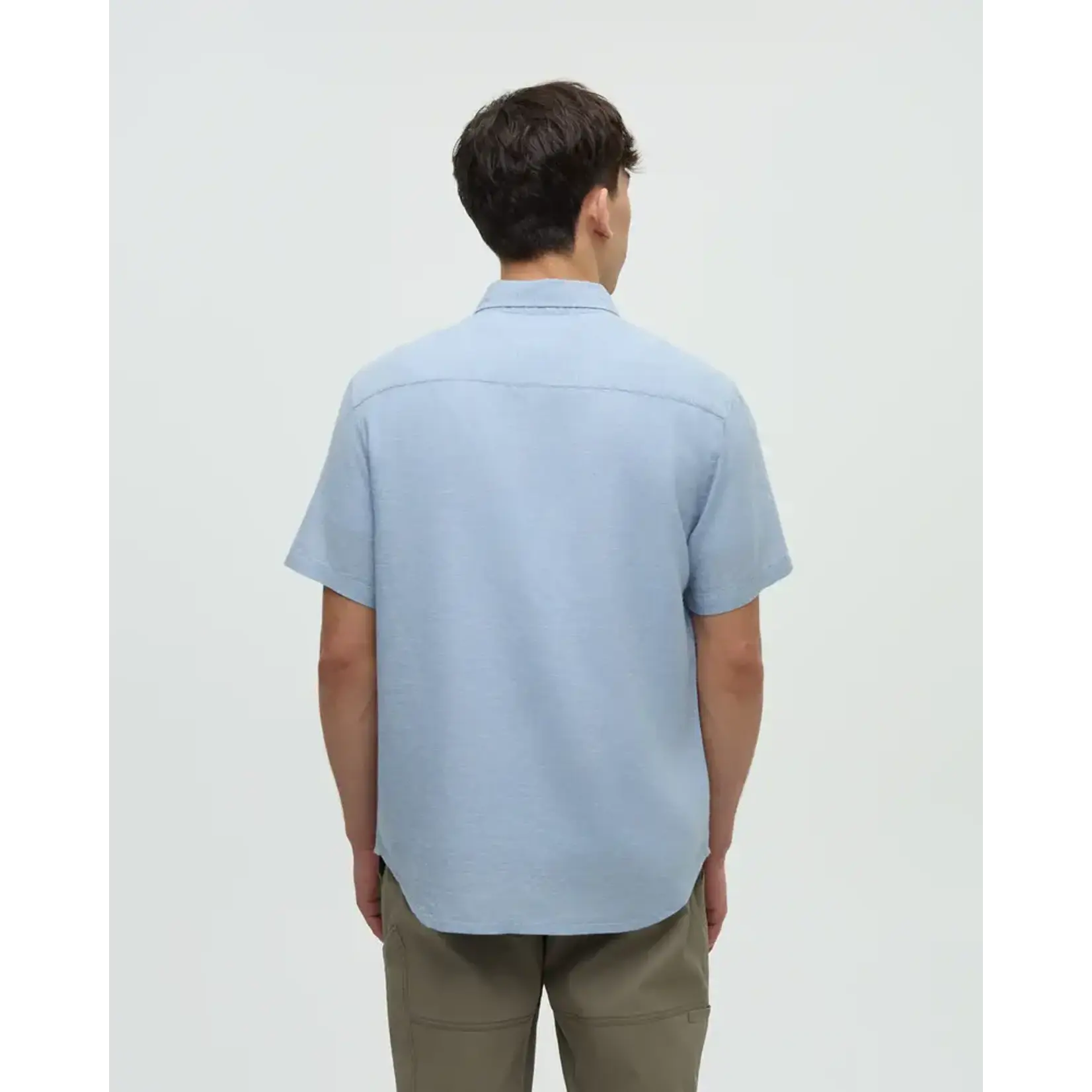 Tentree TCM4793 - Dundas Button Front Shortsleeve Shirt