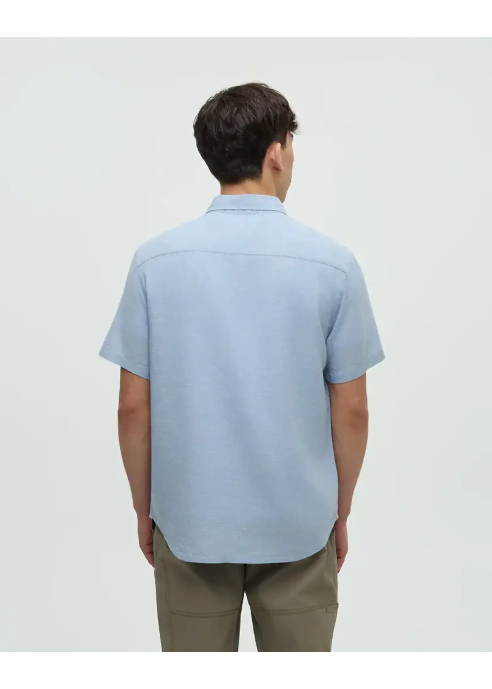 Tentree TCM4793 - Dundas Button Front Shortsleeve Shirt