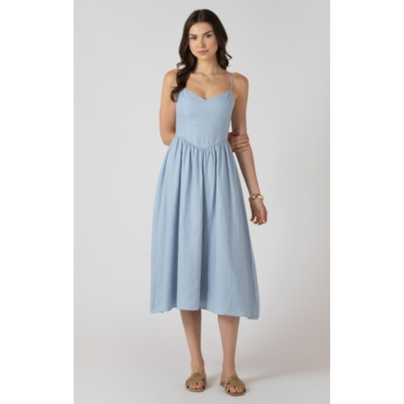 Dex Clothing 2722530 D - V-Waist Maxi Dress