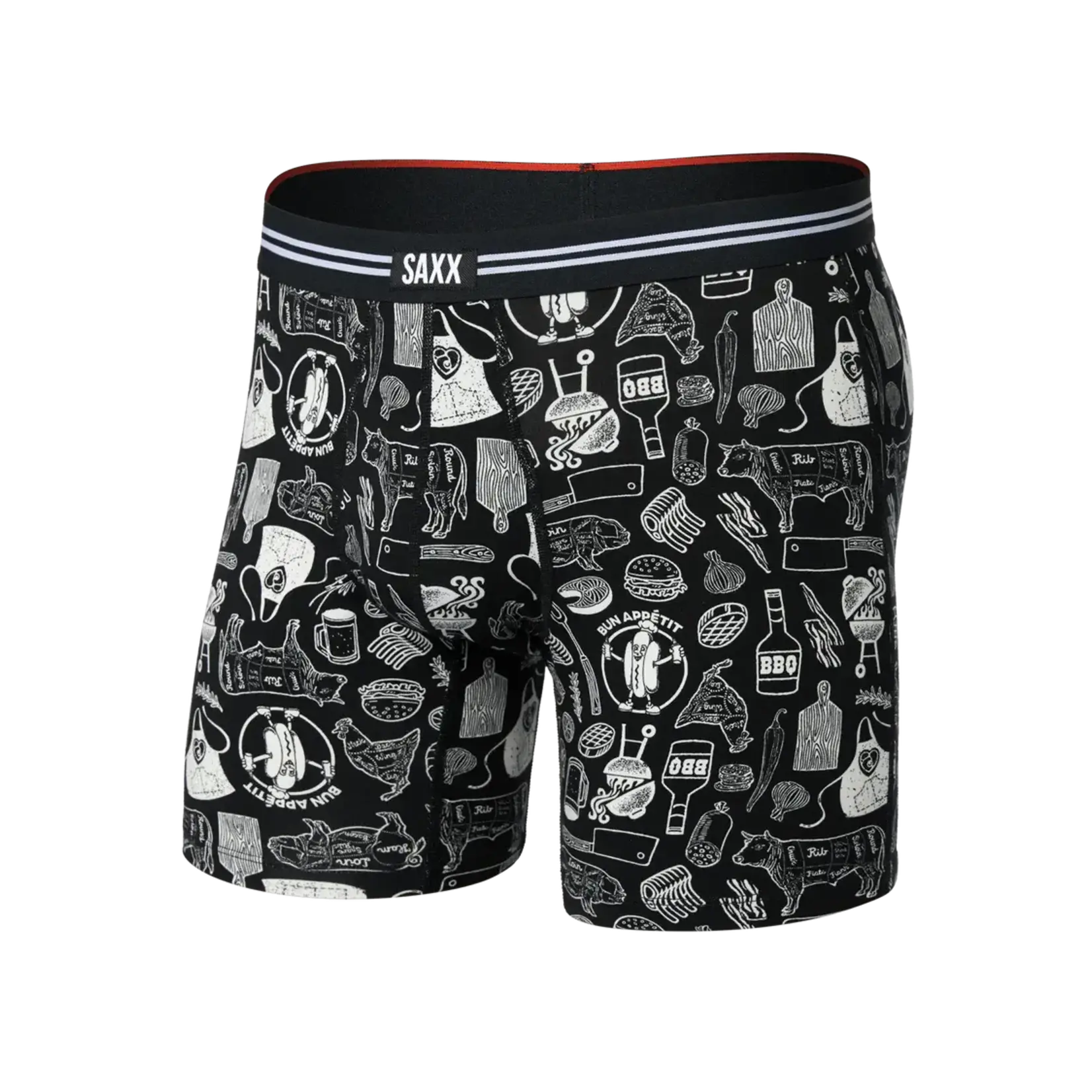 SAXX Underwear SXVX24F-BAB - Vibe XTRA Soft Comfort Boxer Brief with Fly (Bun Apetit)