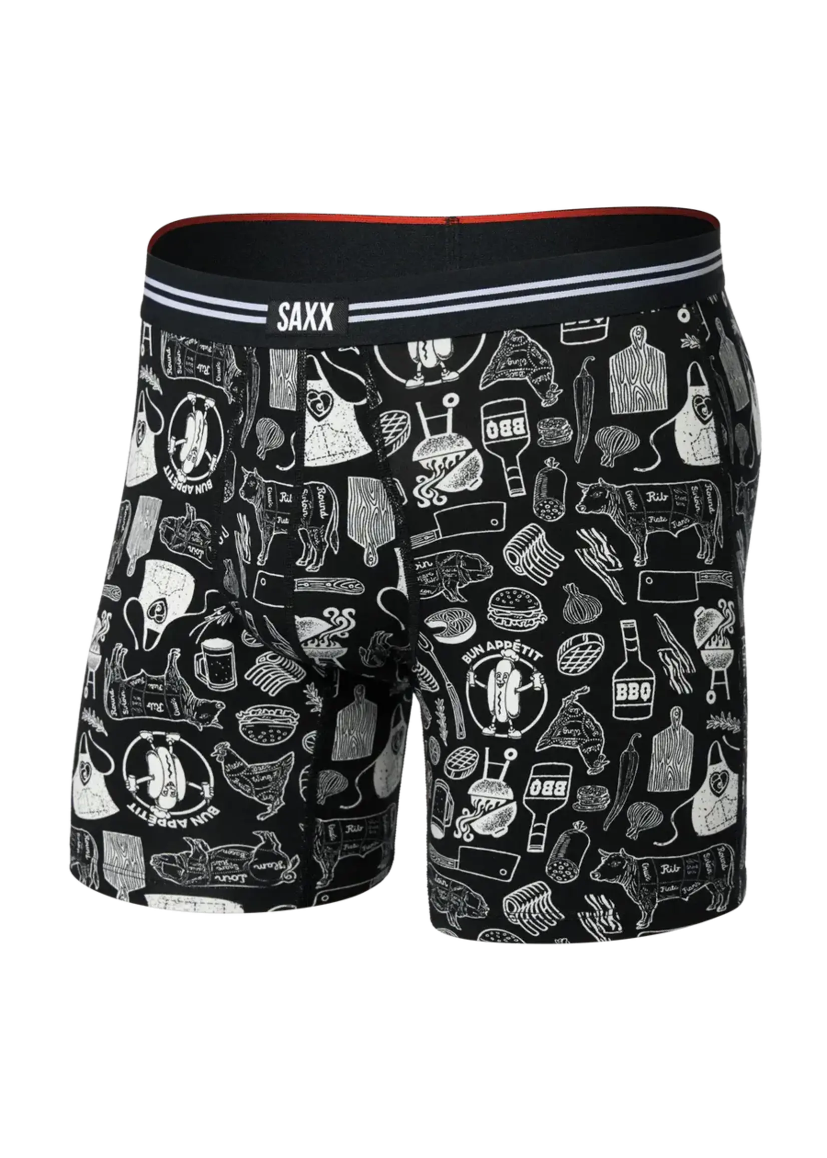 SAXX Underwear SXVX24F-BAB - Vibe XTRA Soft Comfort Boxer Brief with Fly (Bun Apetit)