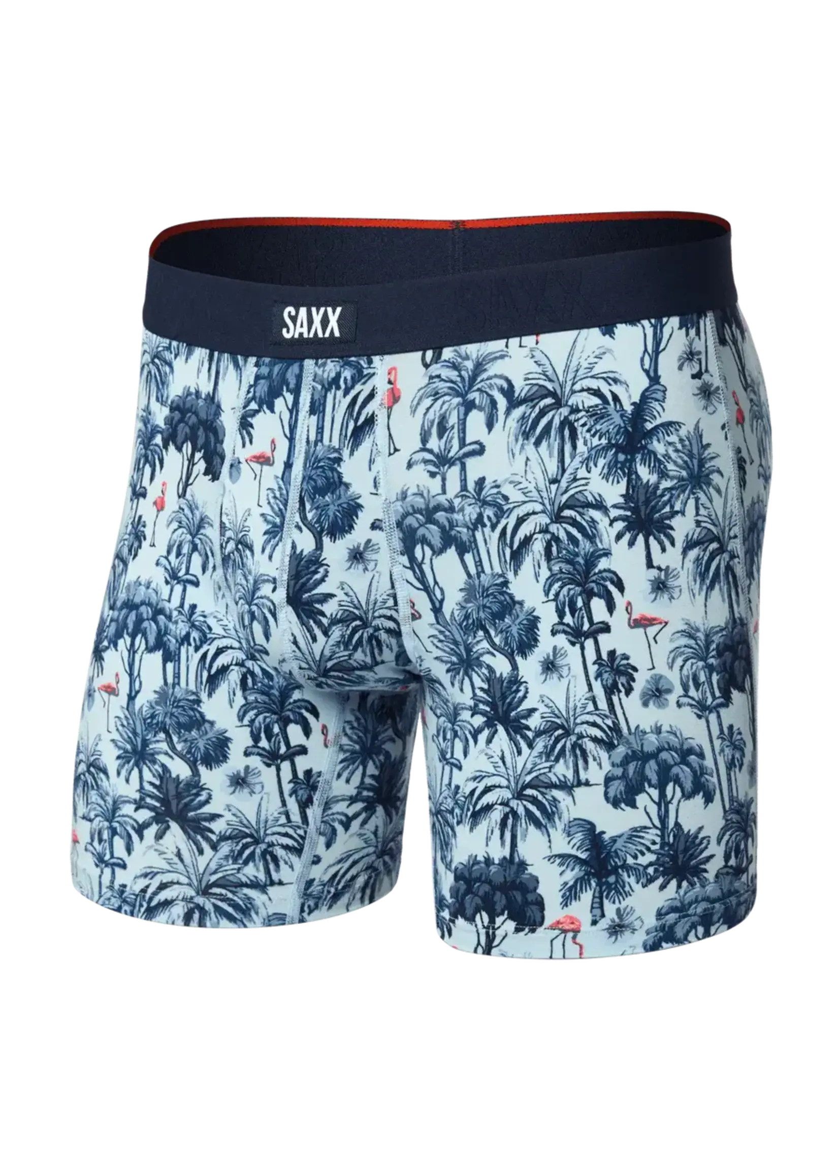 SAXX Underwear SXVX24F - Vibe XTRA Soft Comfort Boxer Brief with Fly (Palm Mix/Atmosphere)
