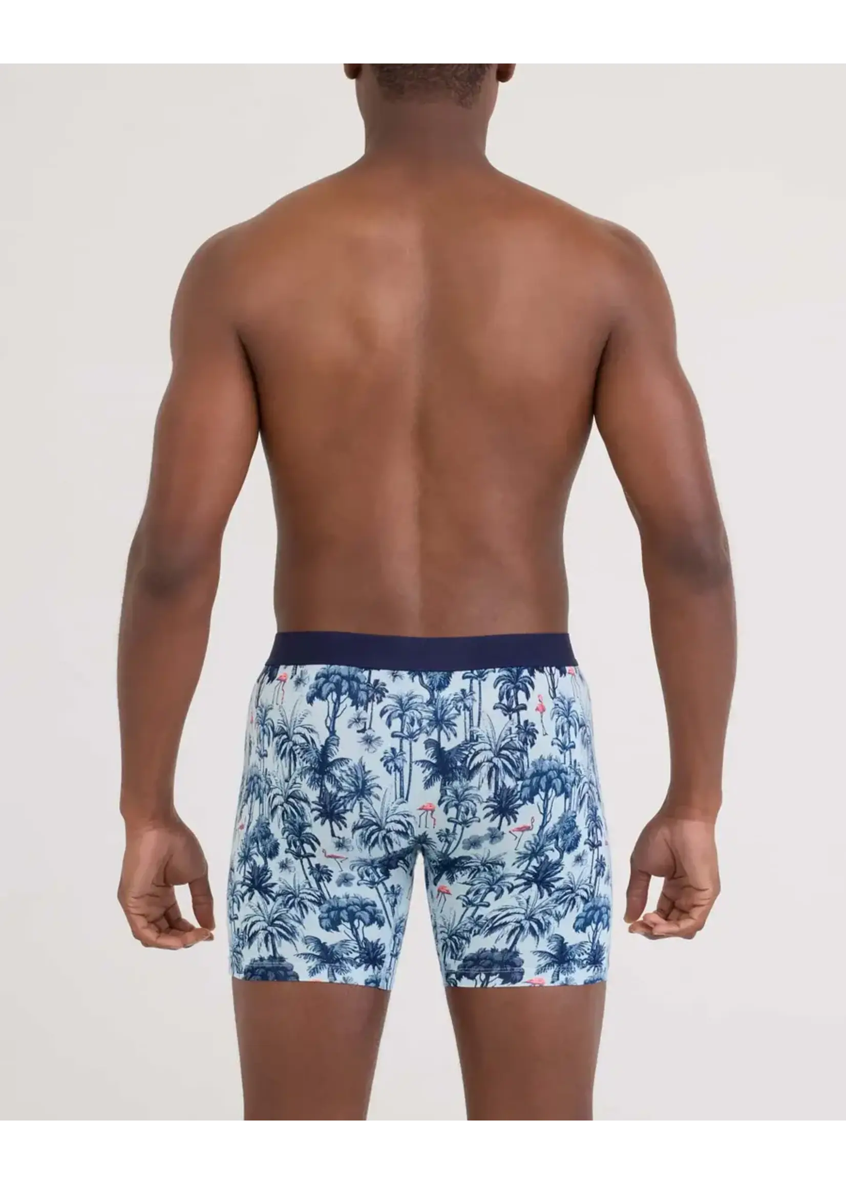 SAXX Underwear SXVX24F - Vibe XTRA Soft Comfort Boxer Brief with Fly (Palm Mix/Atmosphere)