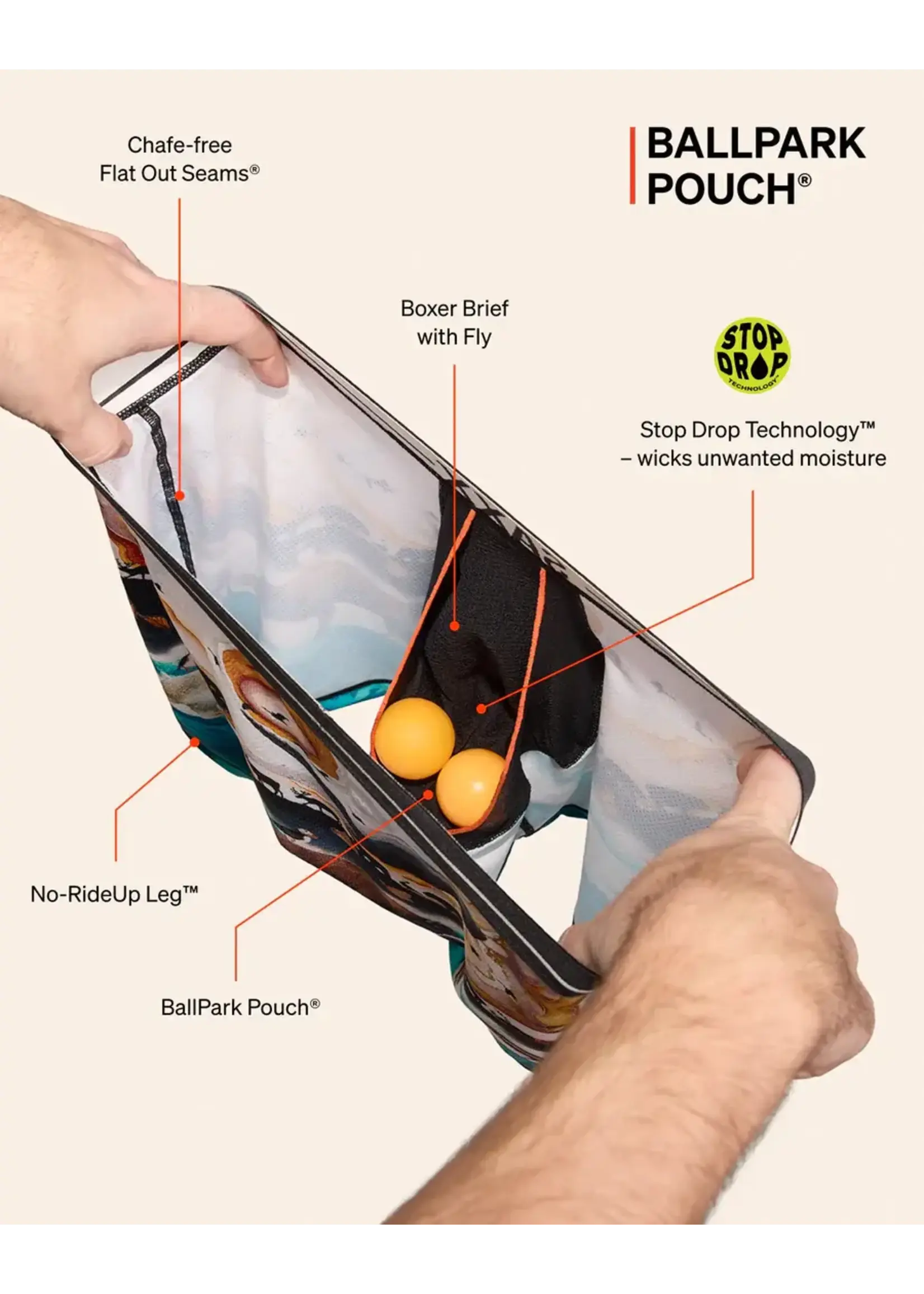 SAXX Underwear SXBB85-MHB - Volt Breathable Mesh Boxer Brief (My Handicap)