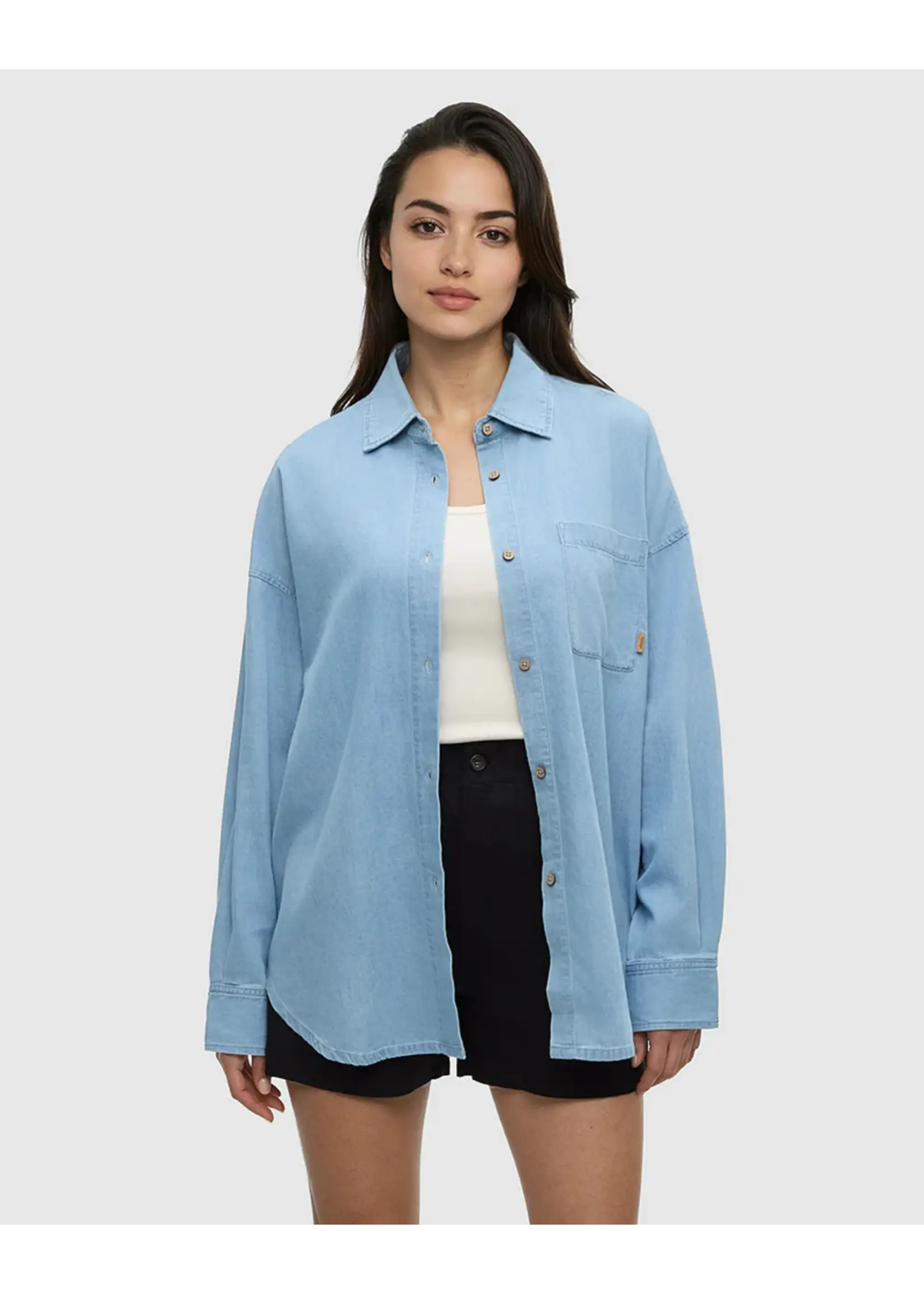 Tentree Women's Denim West End Shirt