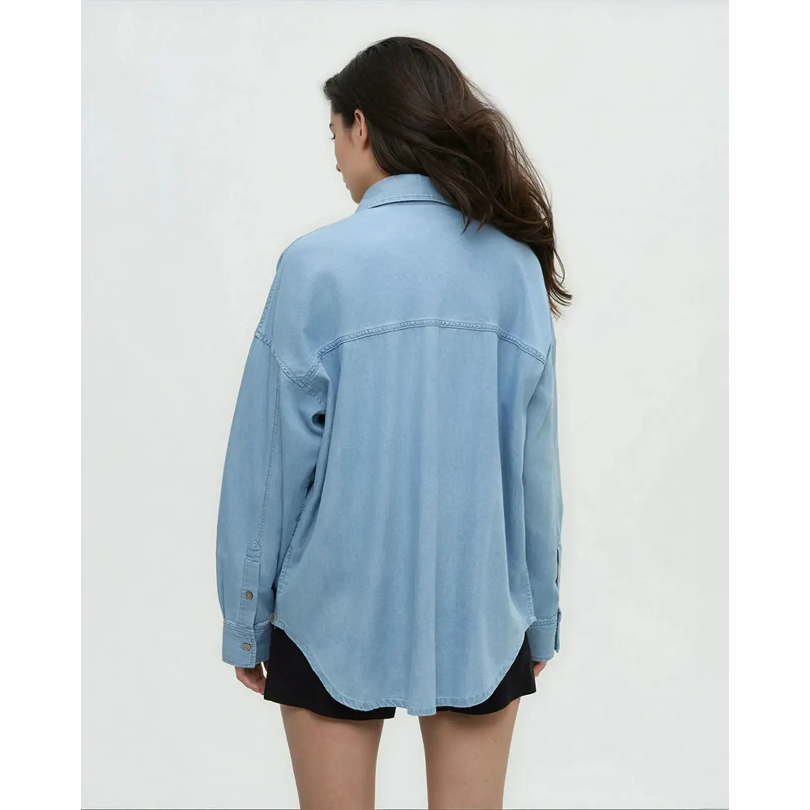 Tentree Women's Denim West End Shirt
