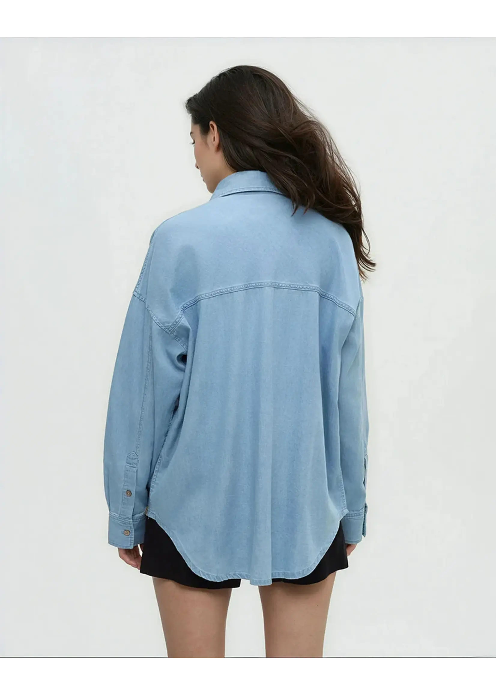 Tentree Women's Denim West End Shirt