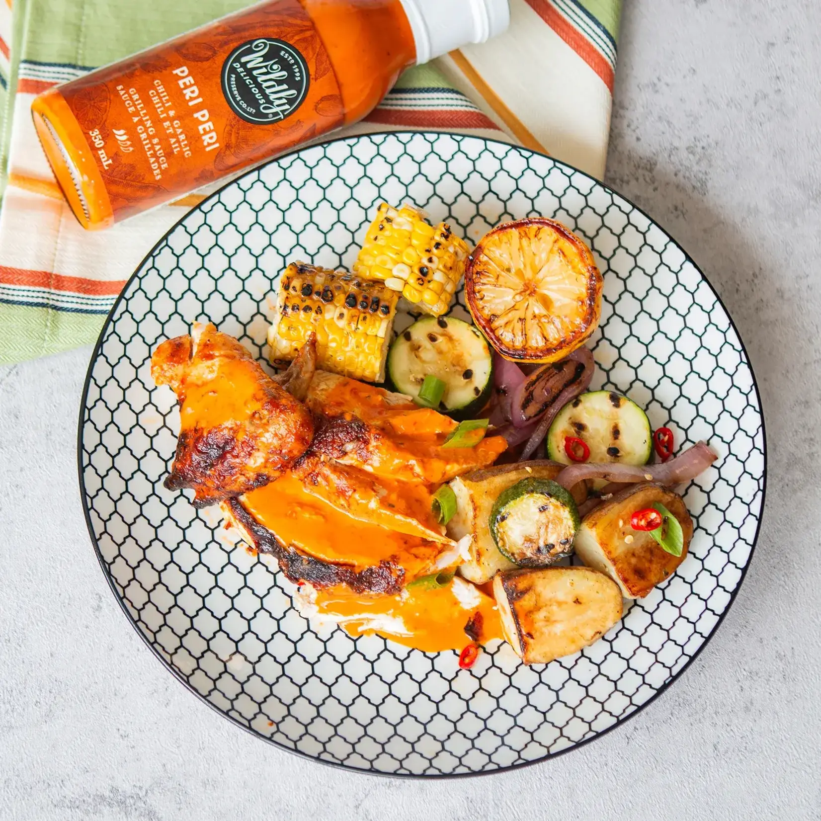 Peri Peri Chili & Garlic Grilling Sauce 350 mL