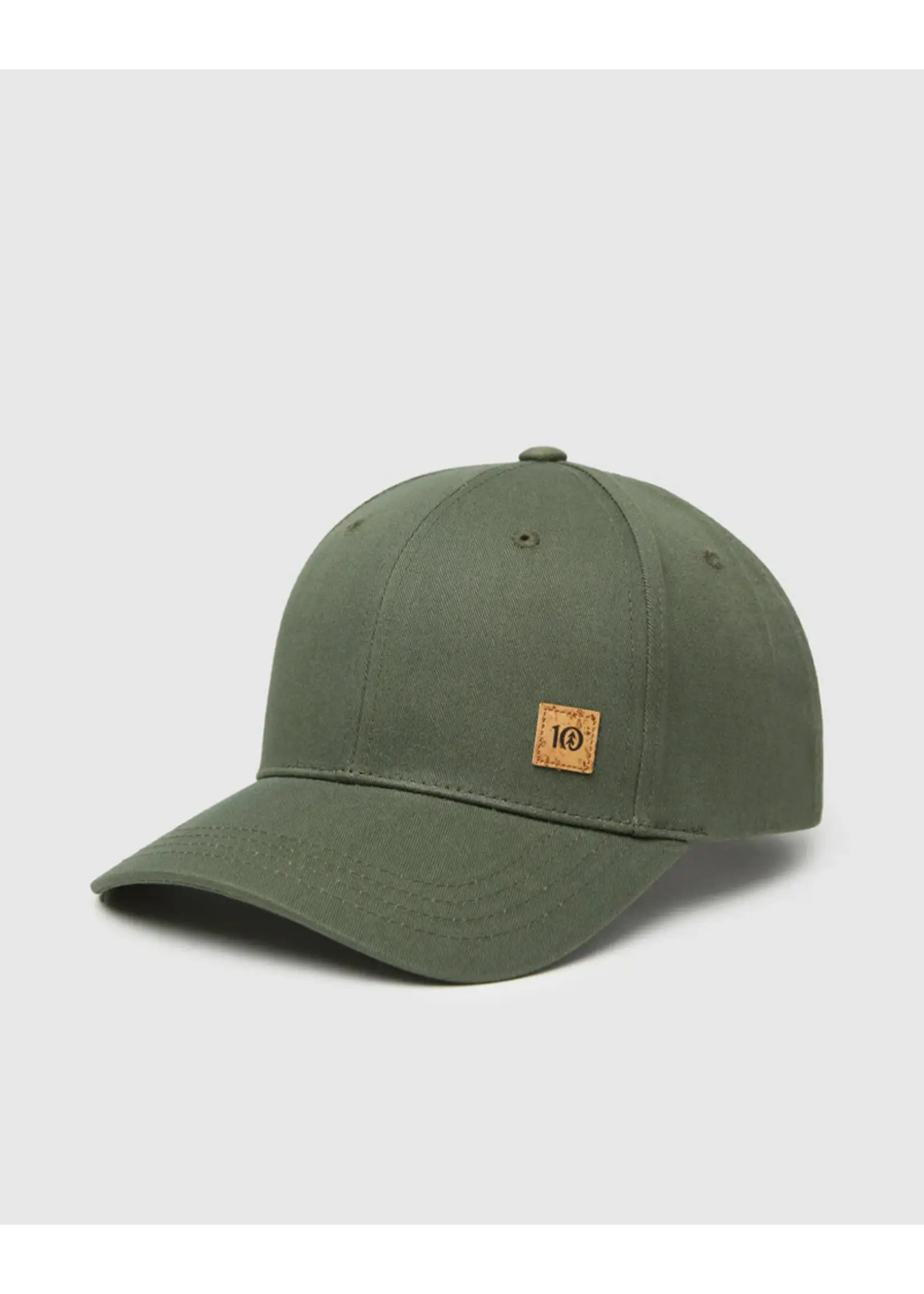 Tentree TAU3837 - Cork Icon Elevation Hat (Deep Olive)