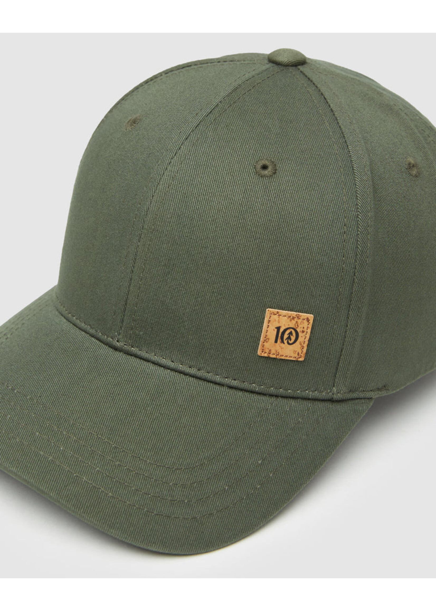 Tentree TAU3837 - Cork Icon Elevation Hat (Deep Olive)