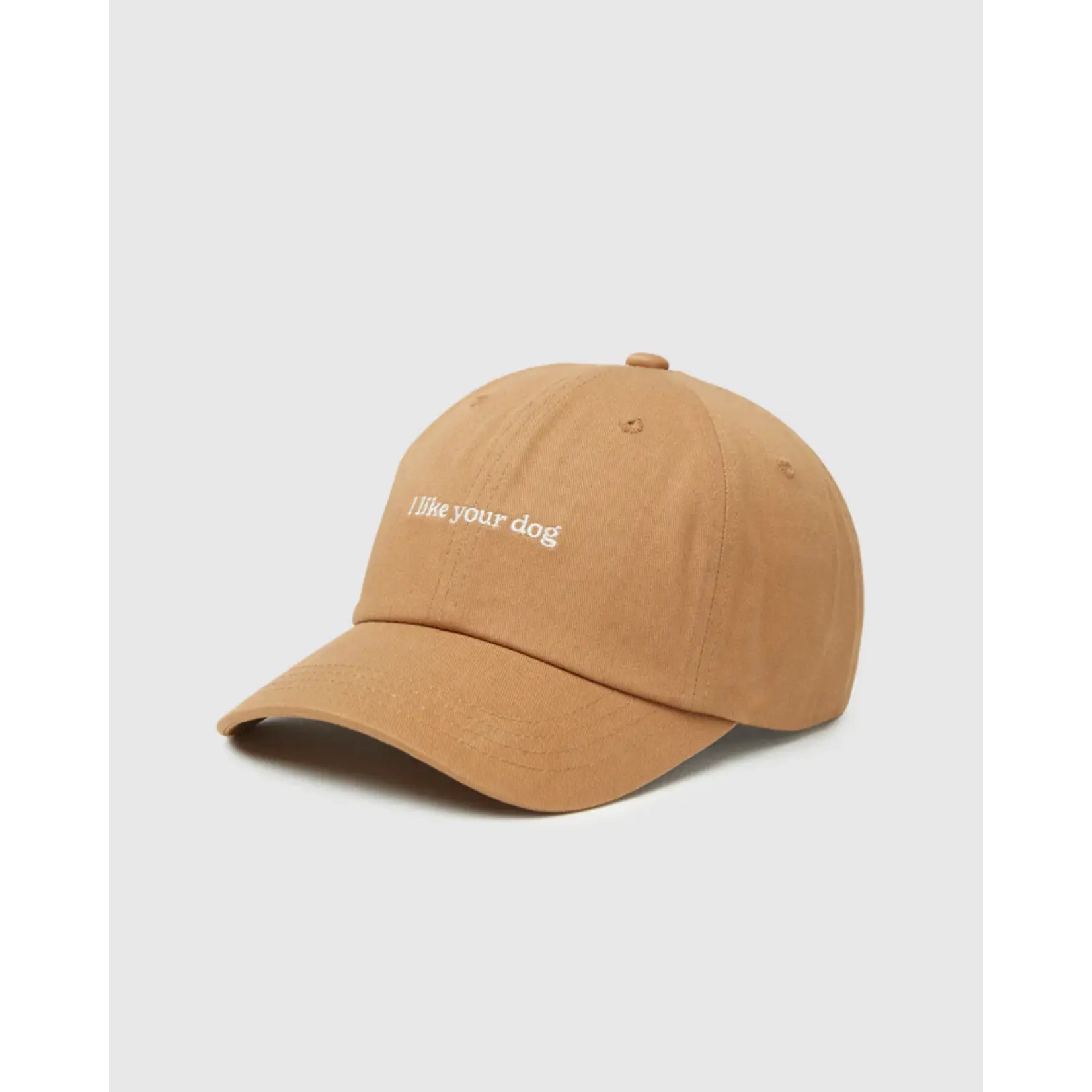 Tentree TAU5925 - Slogan Peak Hat "I Like Your Dog"