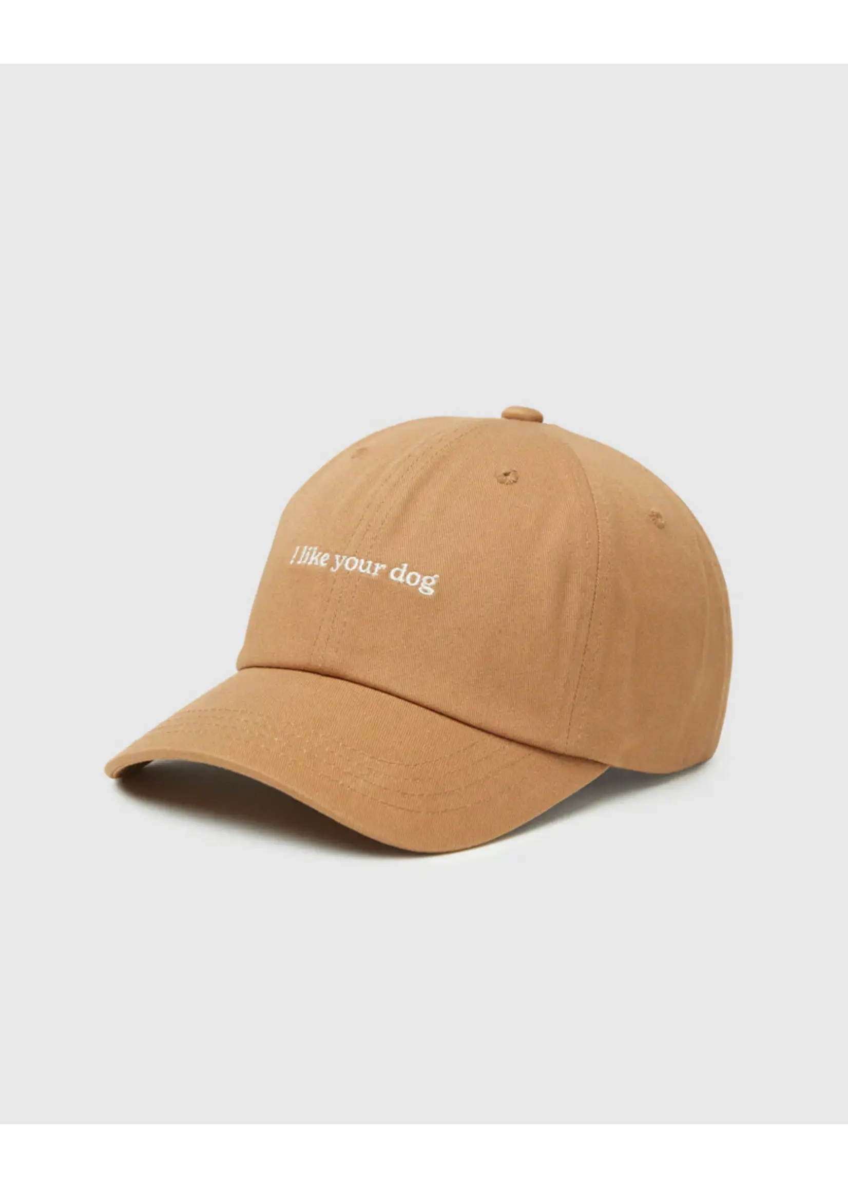 Tentree TAU5925 - Slogan Peak Hat "I Like Your Dog"