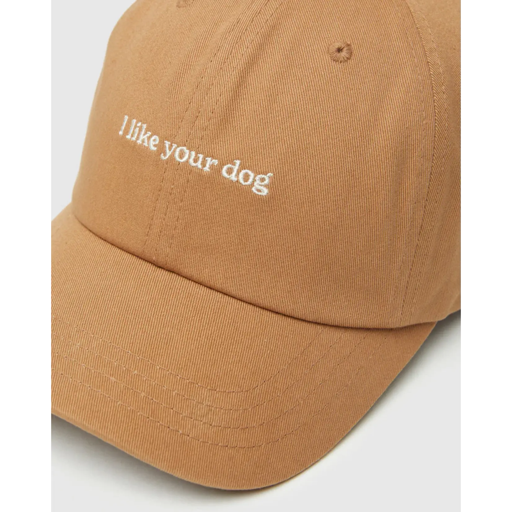 Tentree TAU5925 - Slogan Peak Hat "I Like Your Dog"