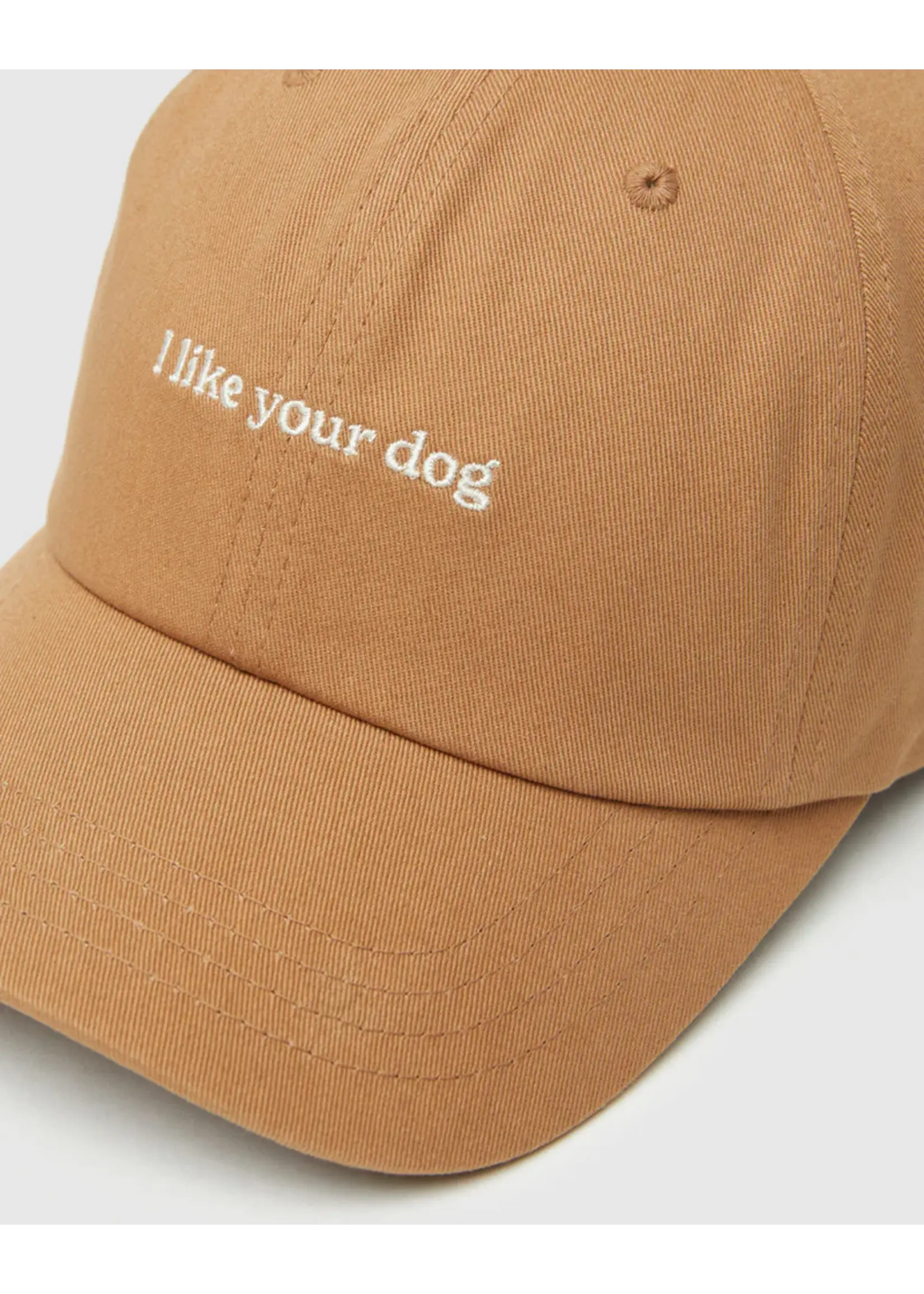 Tentree TAU5925 - Slogan Peak Hat "I Like Your Dog"