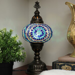 Nature's Artifacts Turkish Mosaic Table Lamp