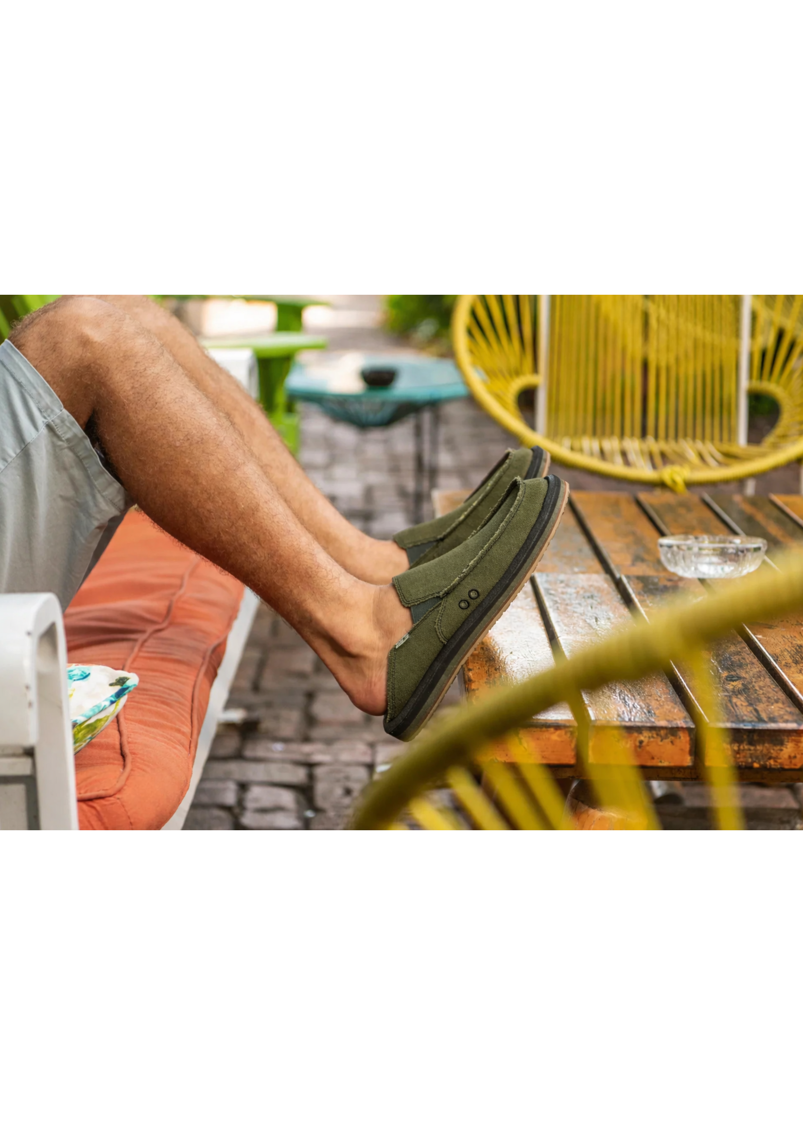 Sanuk Men's Donny Hemp Sidewalk Surfer