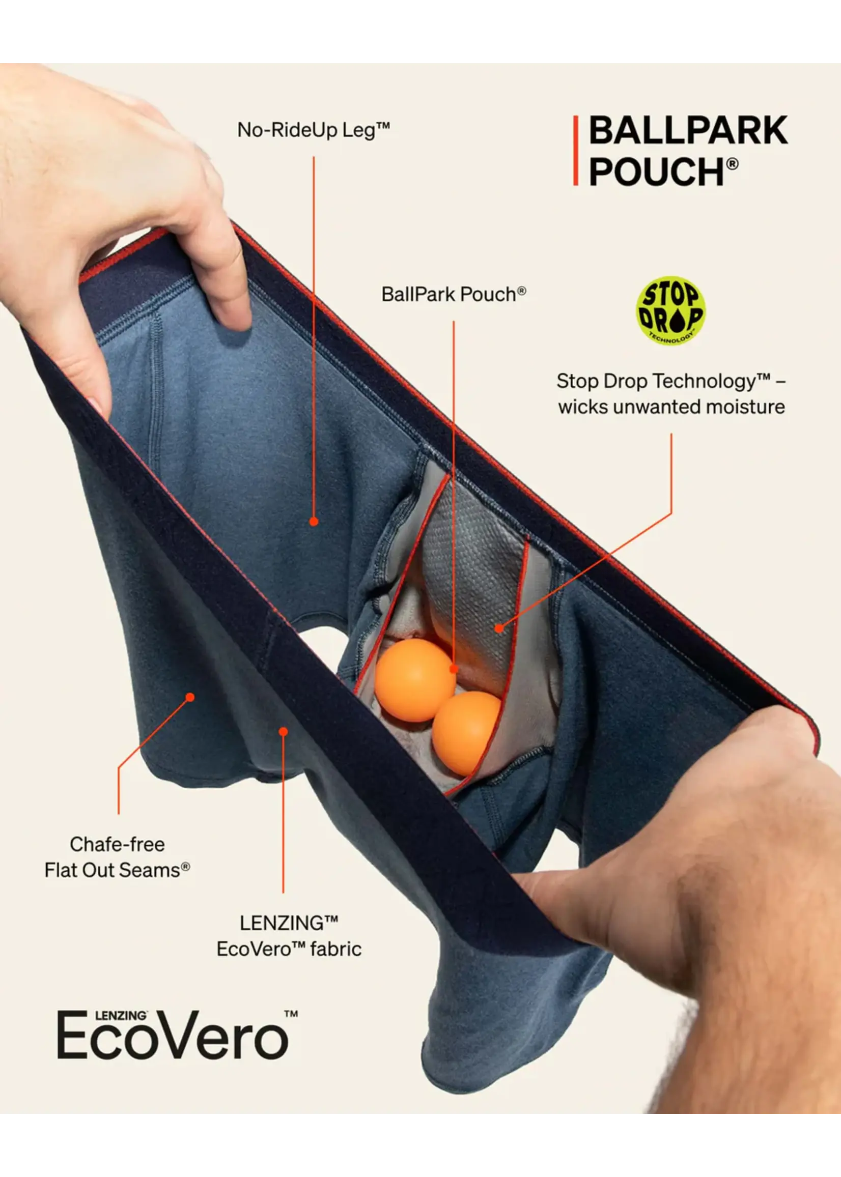 SAXX Underwear Vibe XTRA Boxer Brief with Fly (Shark Sub/Grey)