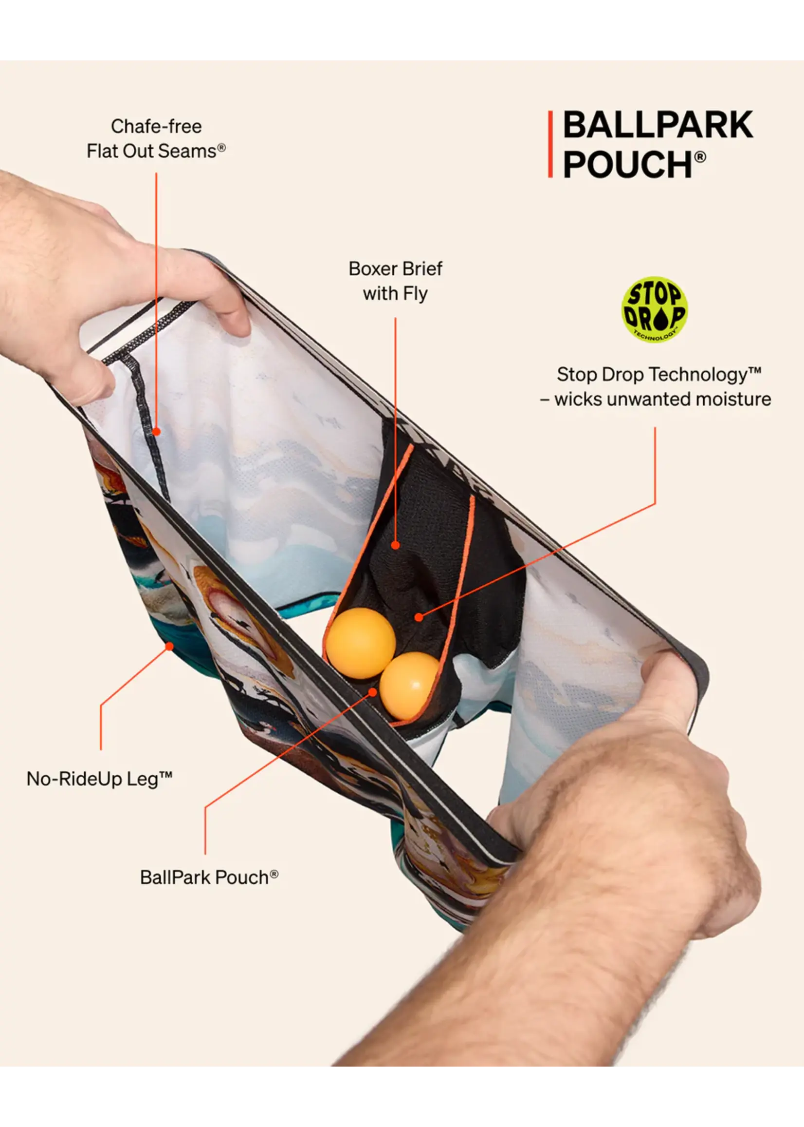 SAXX Underwear SXBB85-GMM - Volt Breathable Mesh Boxer Brief (Great Migration/Multi)