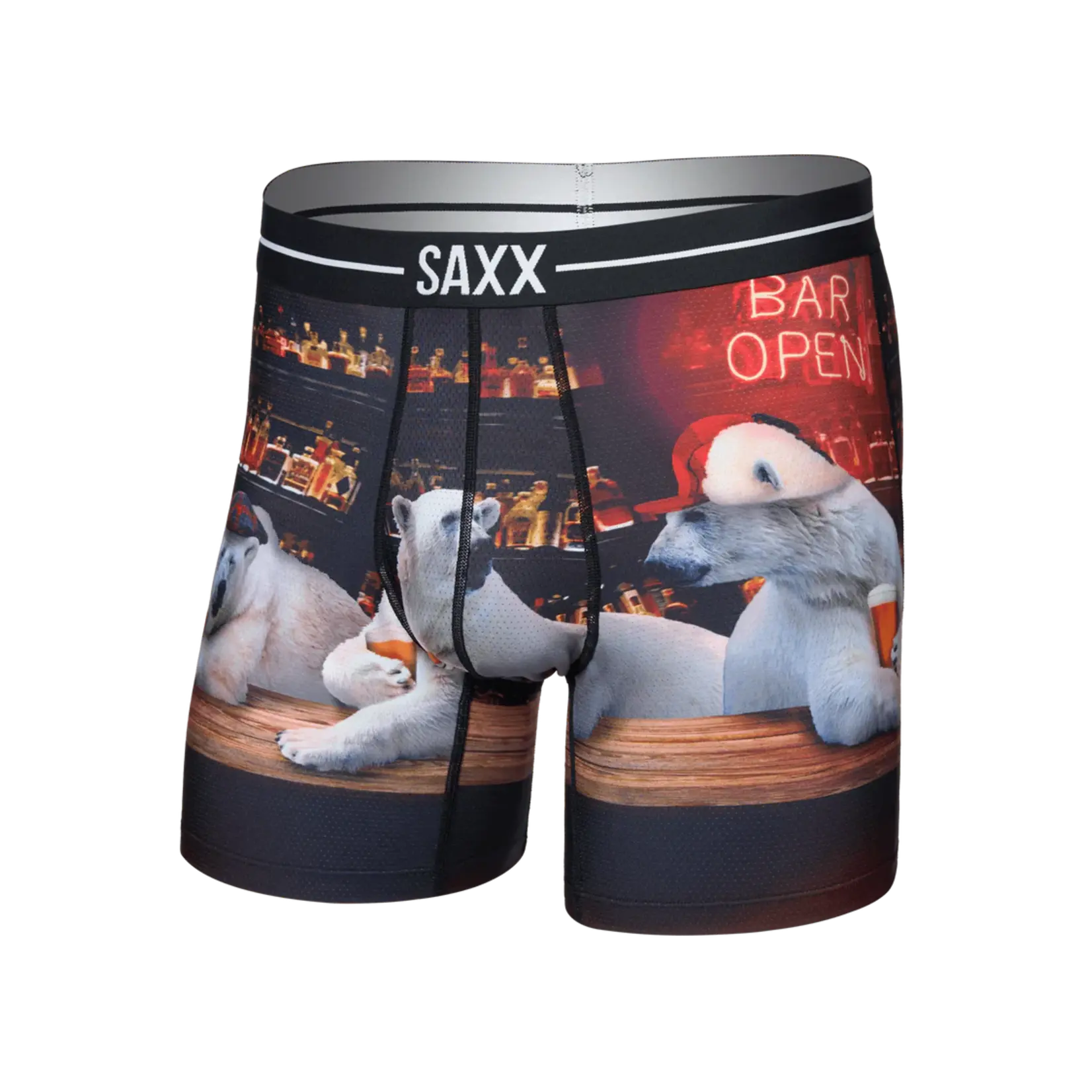 SAXX Underwear SXBB85-DBE - Volt Breathable Mesh Boxer Brief (Da Bears)