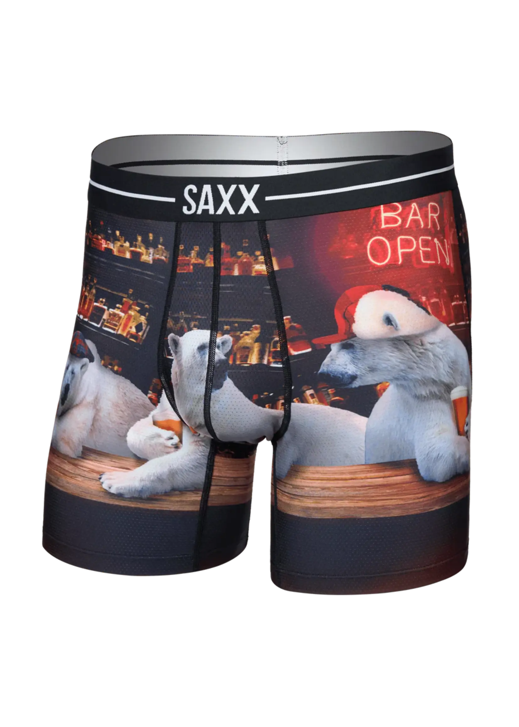 SAXX Underwear SXBB85-DBE - Volt Breathable Mesh Boxer Brief (Da Bears)