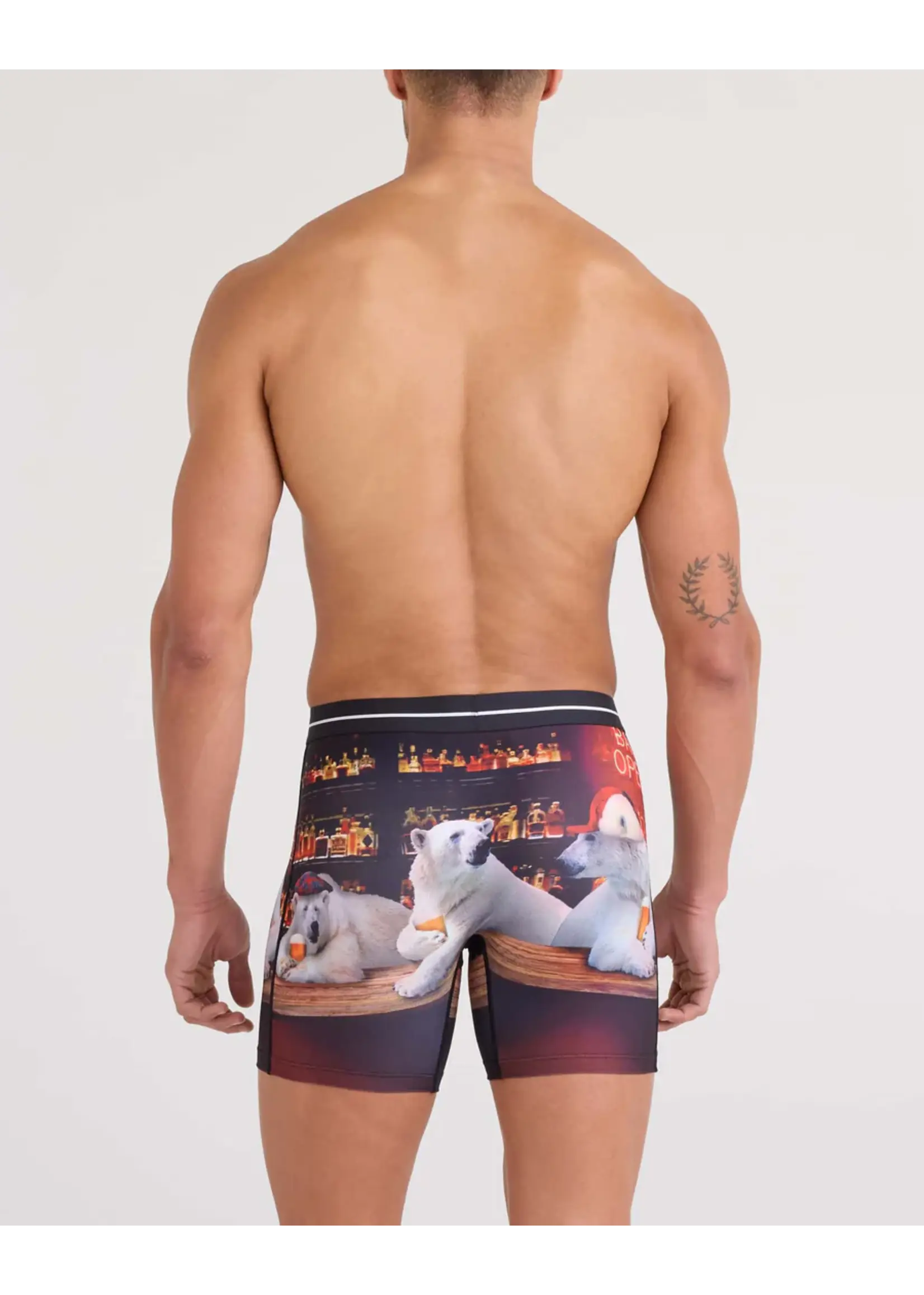 SAXX Underwear SXBB85-DBE - Volt Breathable Mesh Boxer Brief (Da Bears)