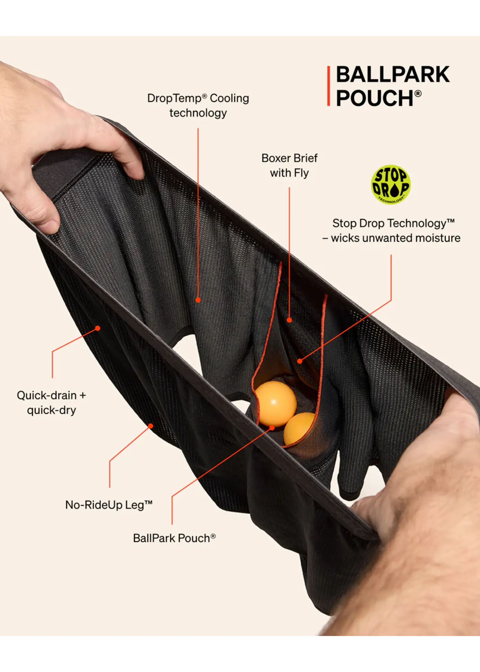 SAXX Underwear QT Quick Dry Mesh Boxer Brief with Fly (Winter Angler/Blue)