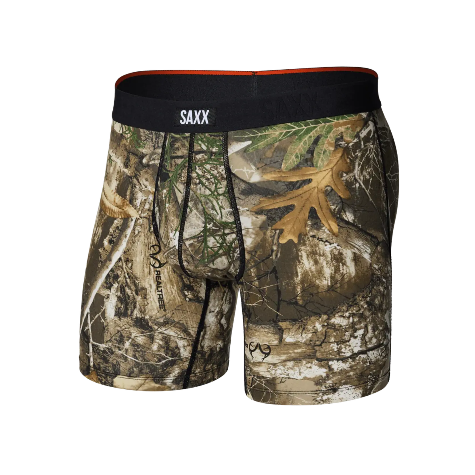 SAXX Underwear SXVX24F-RTE - Vibe XTRA Soft Comfort Boxer Brief with Fly (Realtree/Multi)